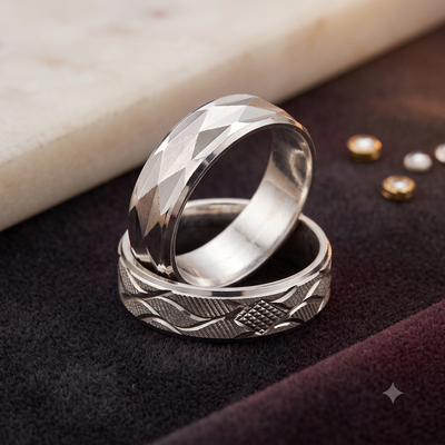 Silver Couple Rings jewellery collection