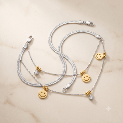 Silver Payal jewellery collection