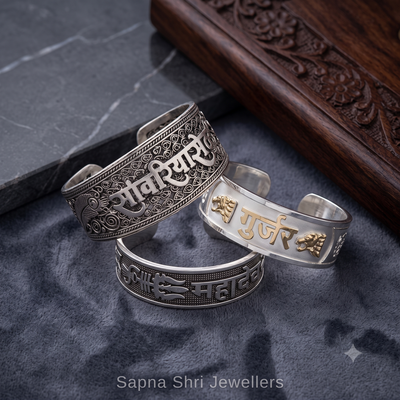 Silver Kada jewellery collection