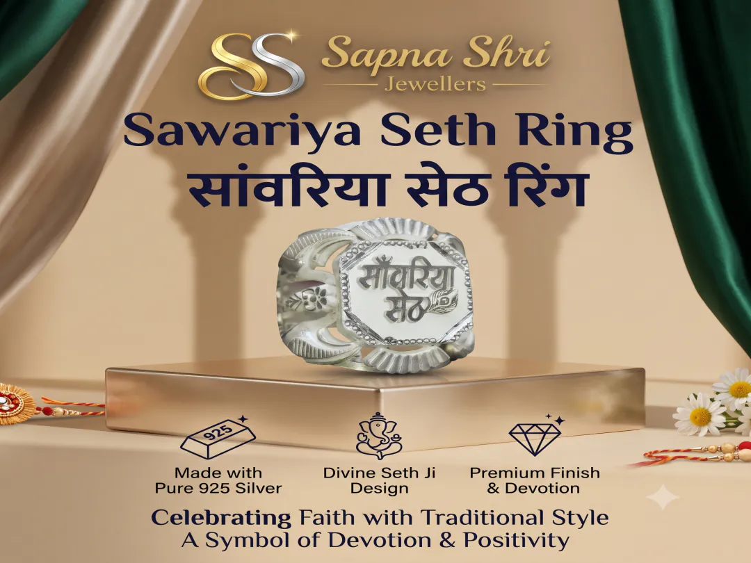 Sawariya seth ring - crafted with purity, devotion, and spiritual elegance
