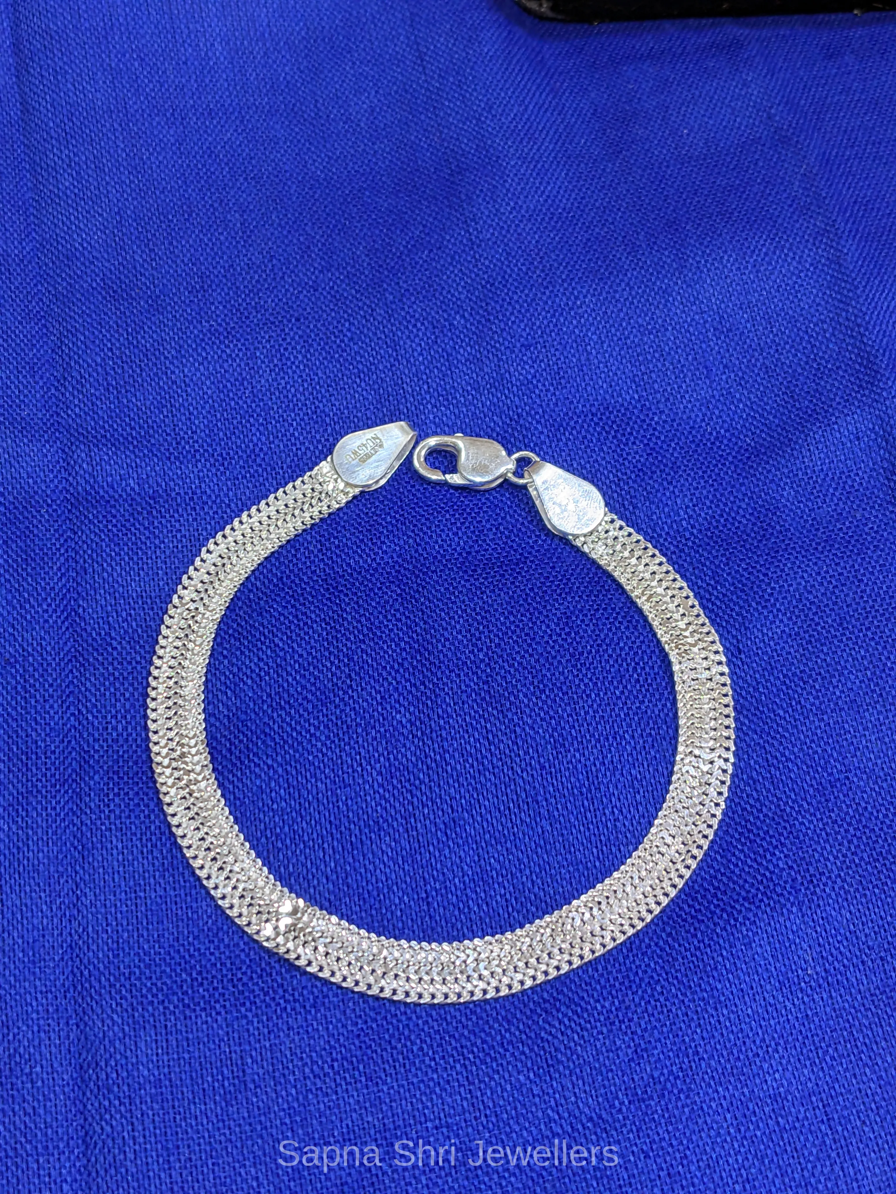 Bridal Lightweight Silver Payal - Image 1 of 2 Bridal Lightweight Silver Payal - View 1