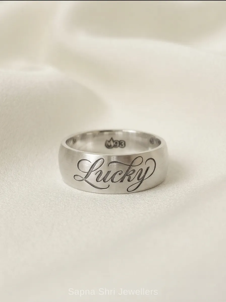 Customize Name Ring for Men - Image 1 of 4 Customize Name Ring for Men - View 1
