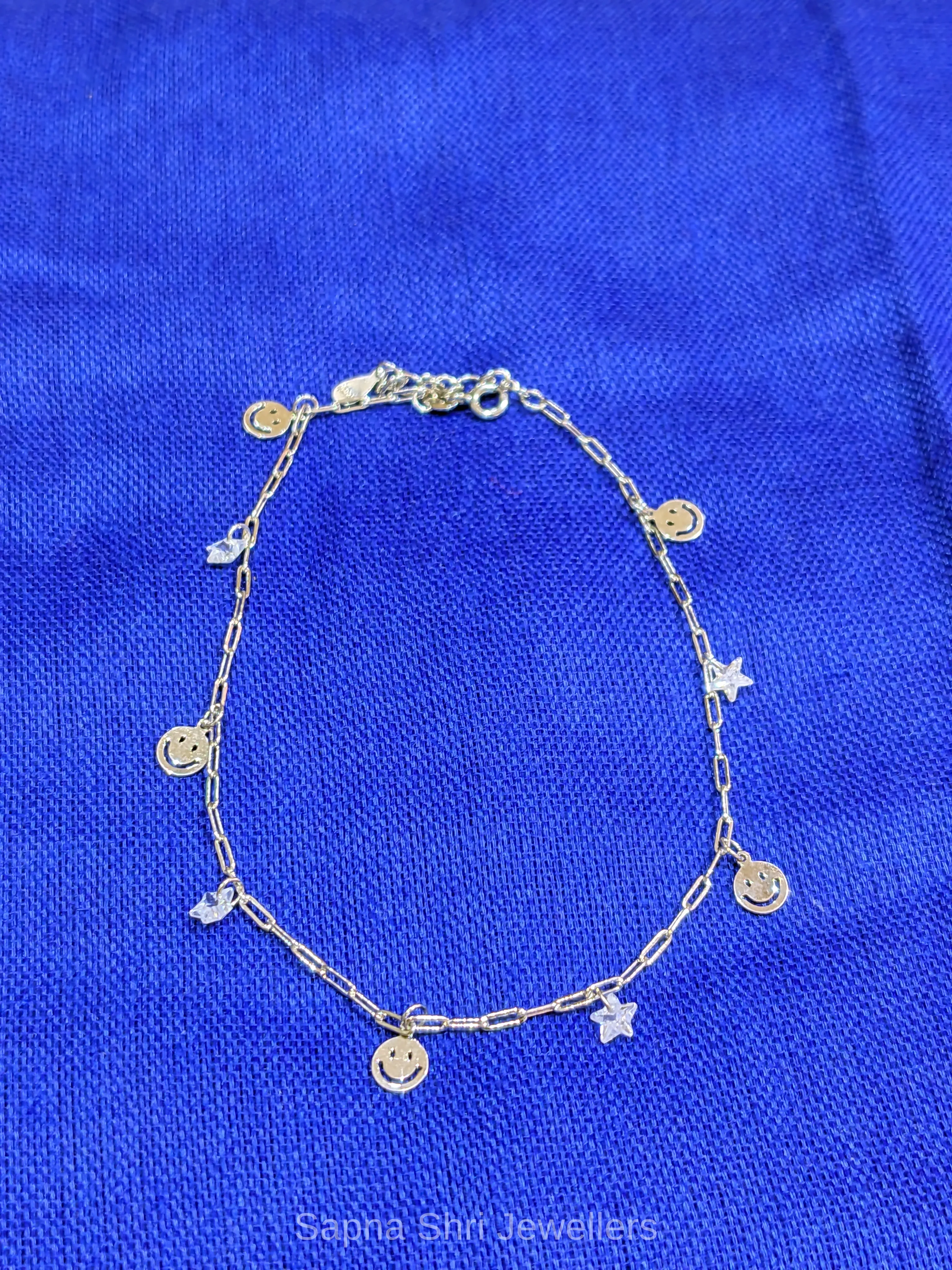 Daily Wear Silver Payal - Image 1 of 2 Daily Wear Silver Payal - View 1
