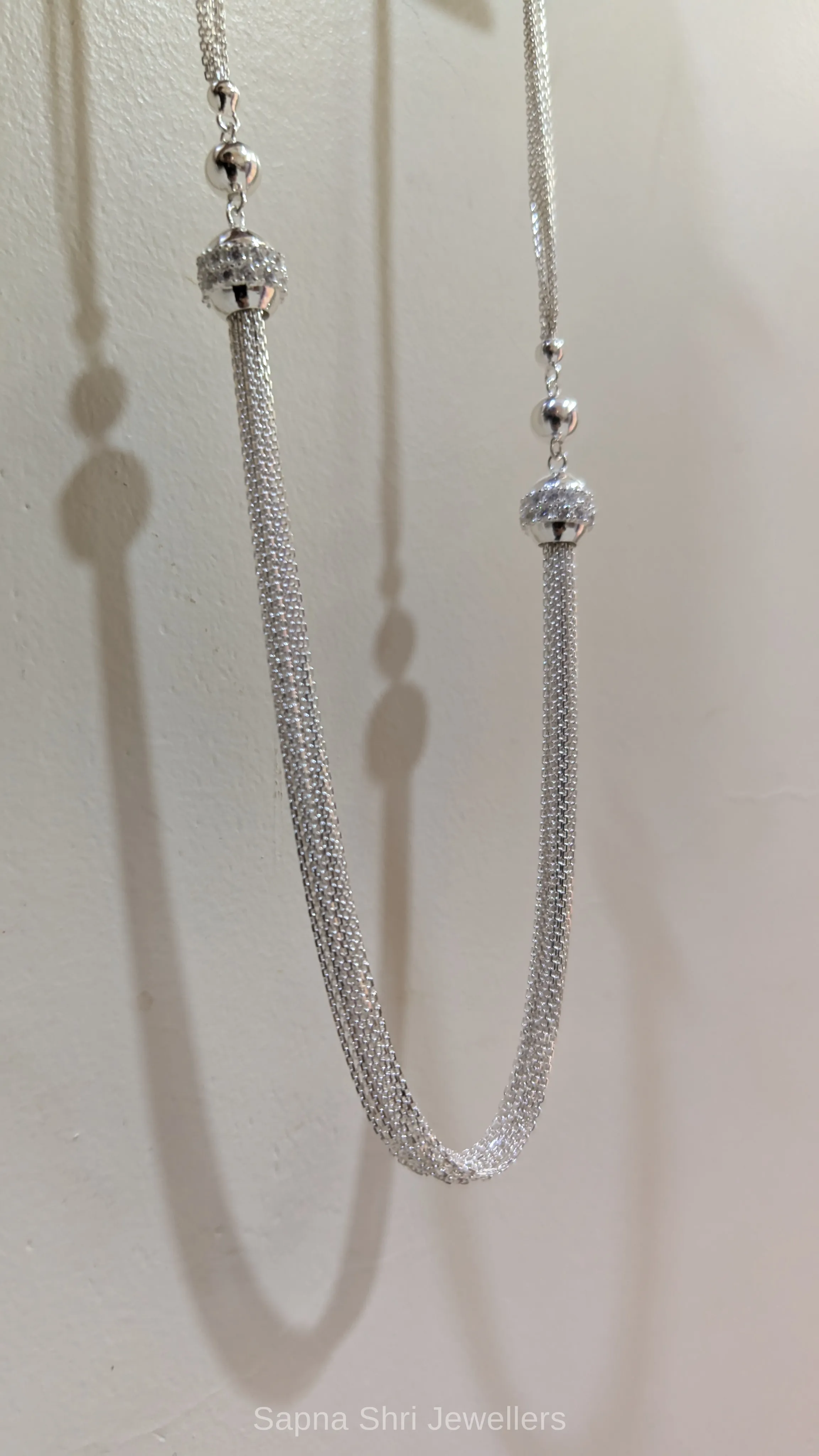 Italian Mesh Silver Chain for Ladies - Image 1 of 4 Italian Mesh Silver Chain for Ladies - View 1