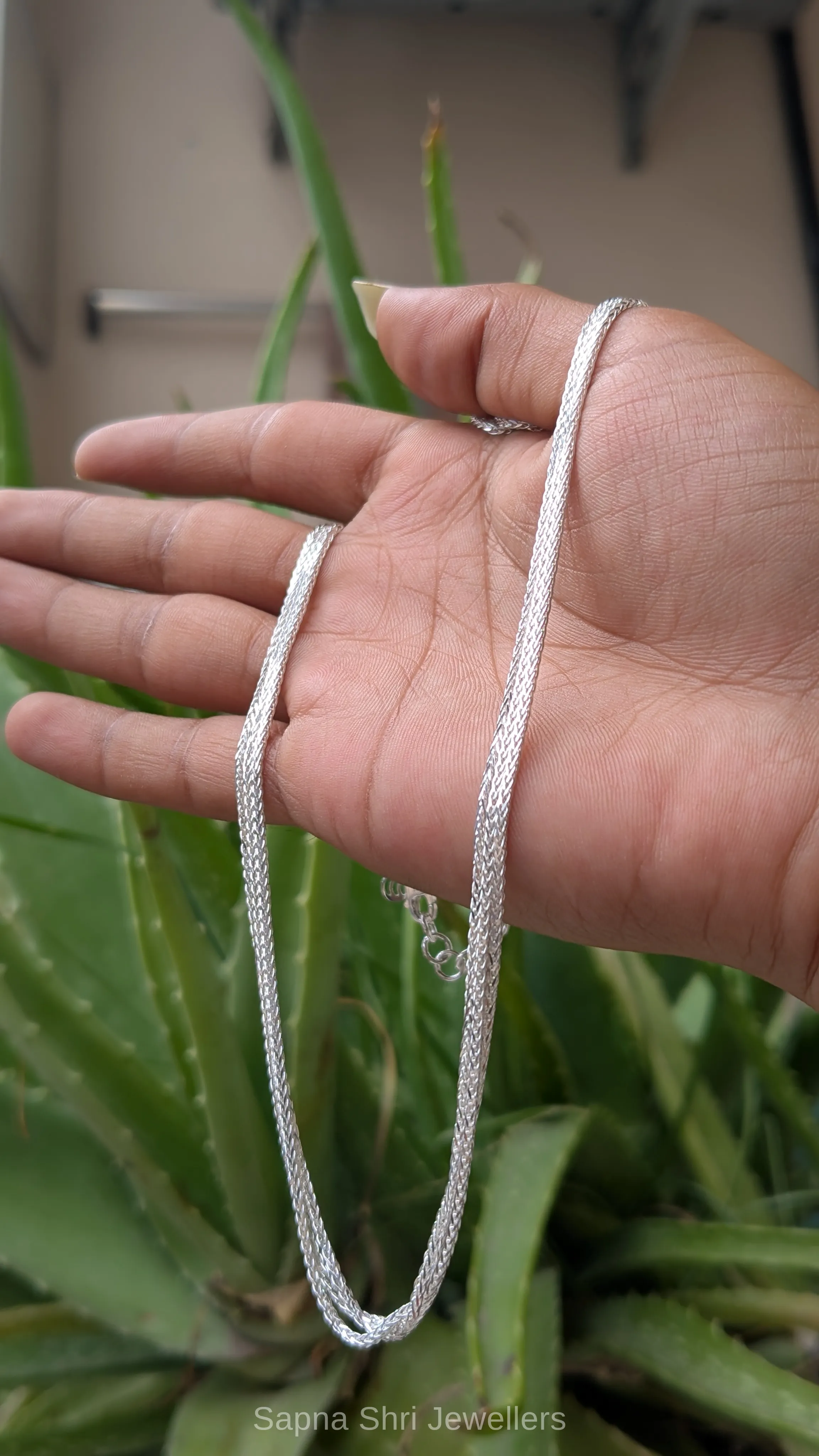 Italian Snake Silver Chain - Image 1 of 3 Italian Snake Silver Chain - View 1