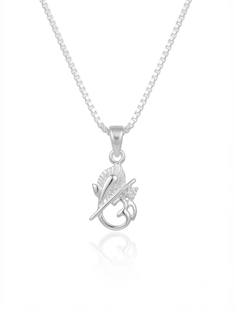 925 Silver Lord Krishna Pendant for Men and Women Shree Krishna Locket - Image 1 of 4 925 Silver Lord Krishna Pendant for Men and Women Shree Krishna Locket - View 1