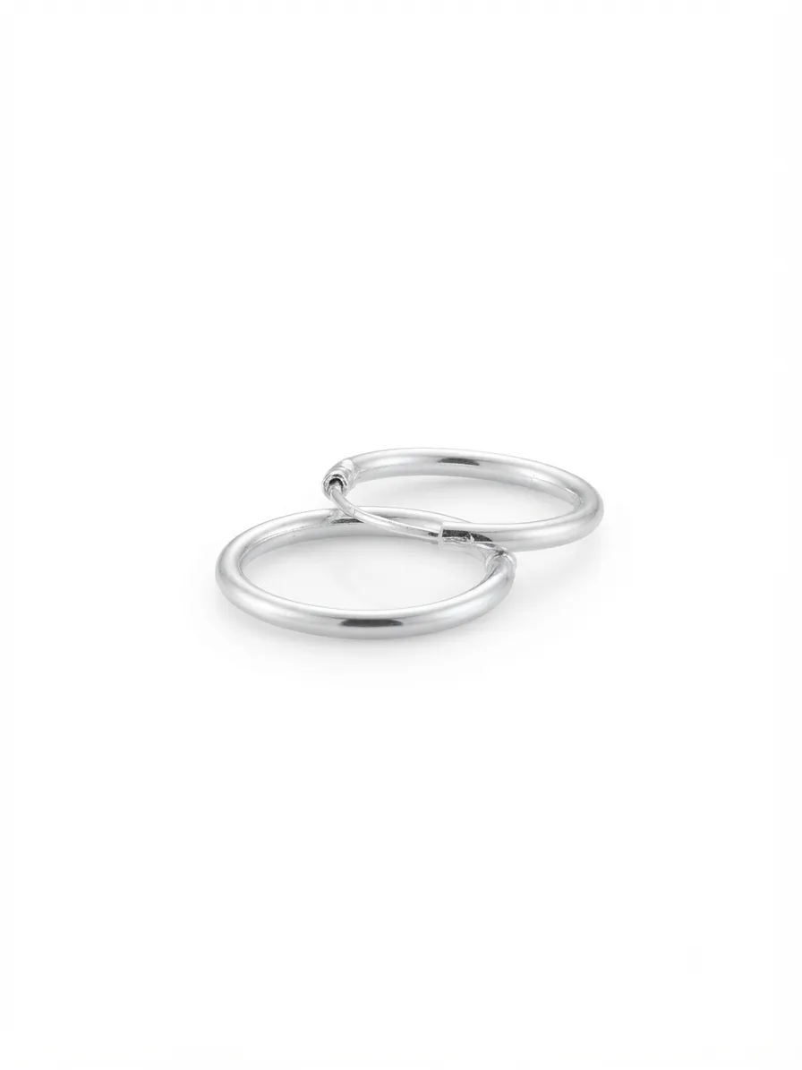 925 Sterling Silver Bali Earrings for Women and Girls Daily Wear Jewellery - Image 1 of 4 925 Sterling Silver Bali Earrings for Women and Girls Daily Wear Jewellery - View 1