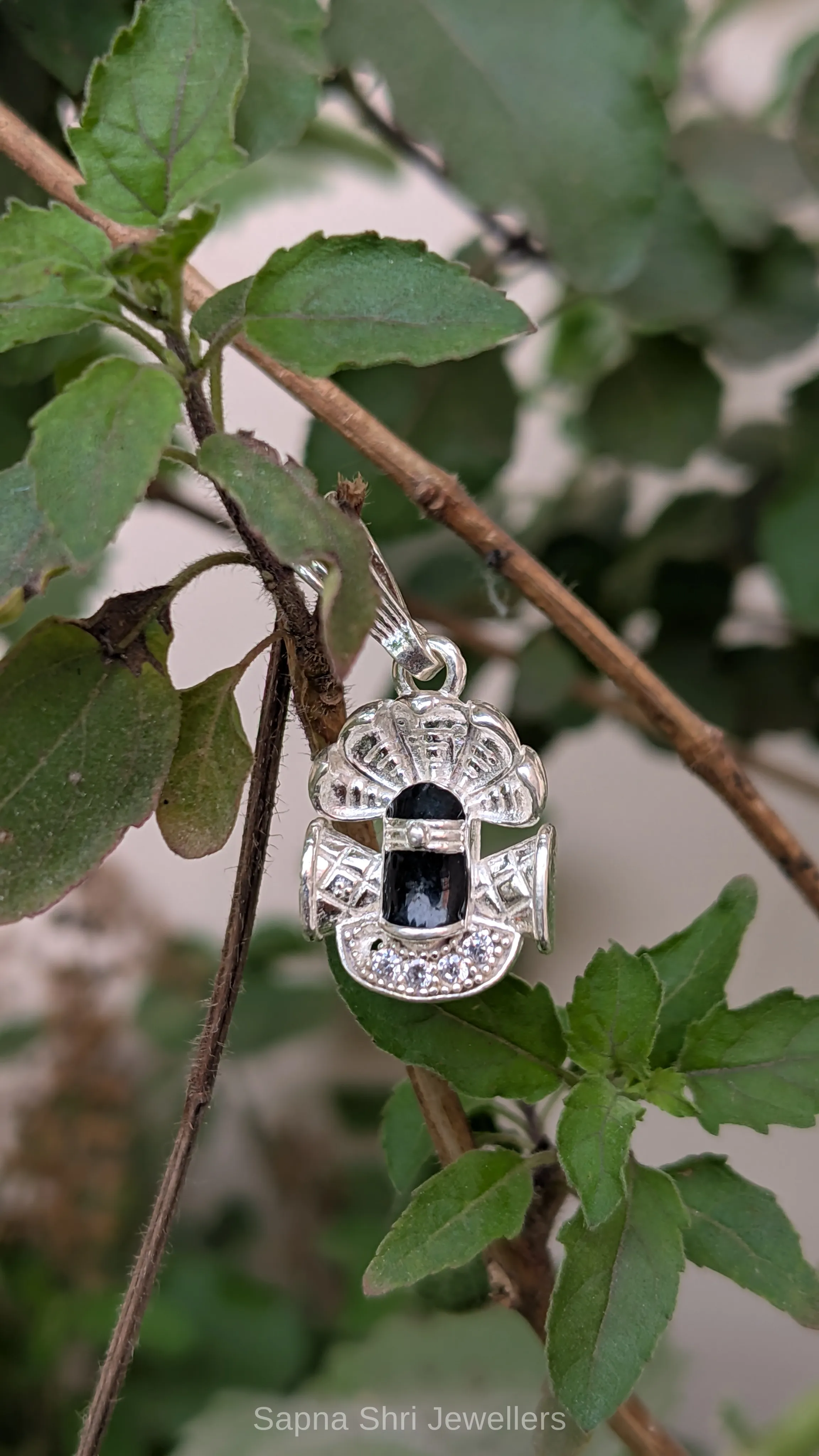 Shivling Silver Pendant - Image 1 of 4 Shivling Silver Pendant - View 1