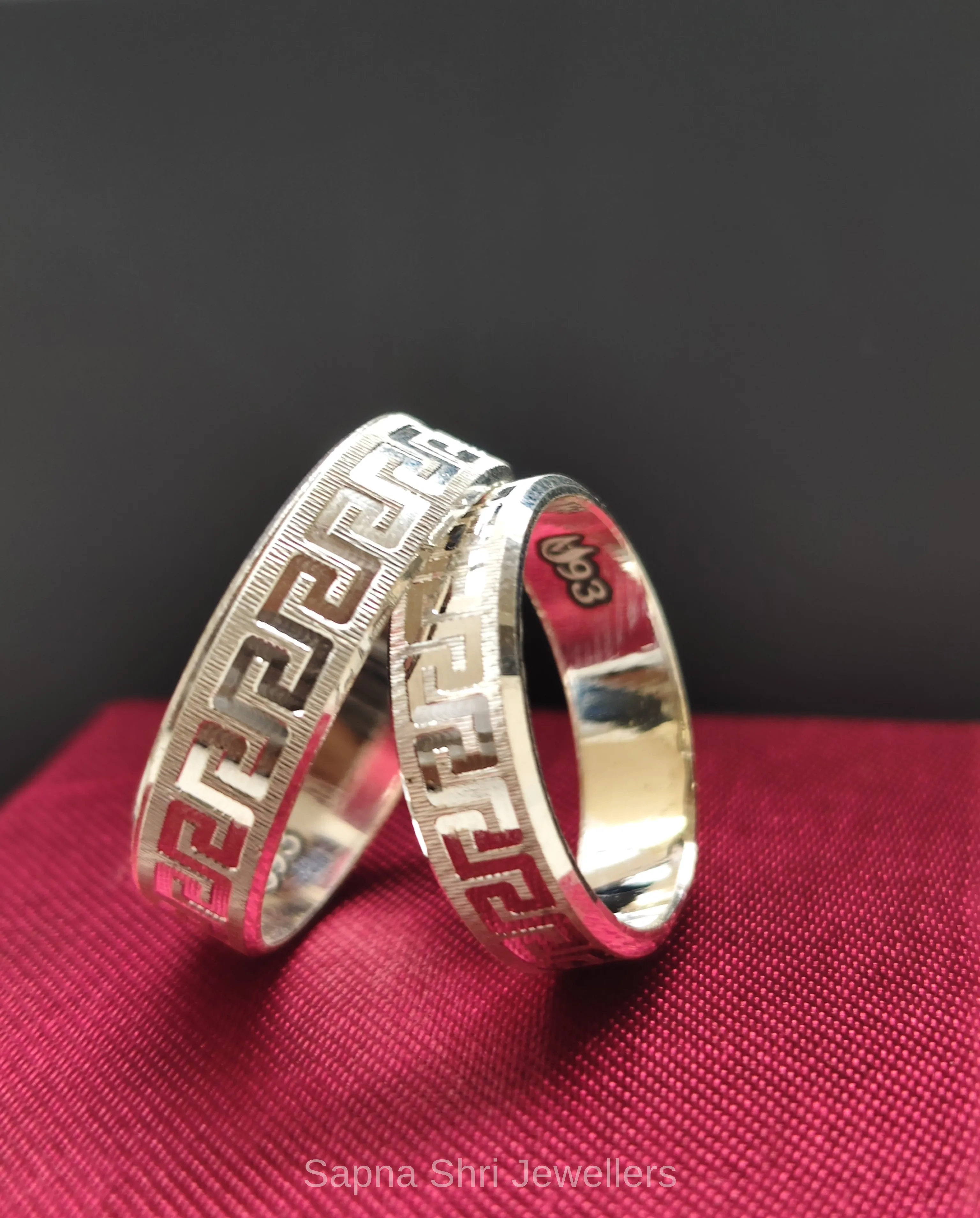 Soulmate Silver Couple Ring - Image 1 of 3 Soulmate Silver Couple Ring - View 1