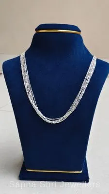 Silver Chain for Girls - Sapna Shri Jewellers