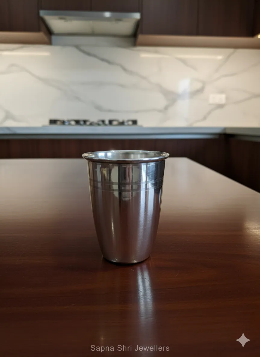 Silver Glass | चांदी की ग्लास
