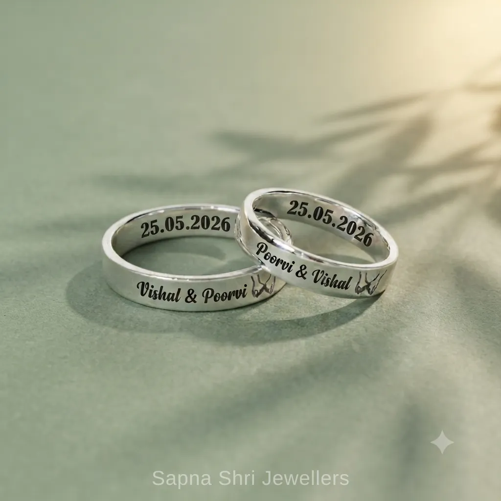925 Silver Name Ring for Men thumbnail 4