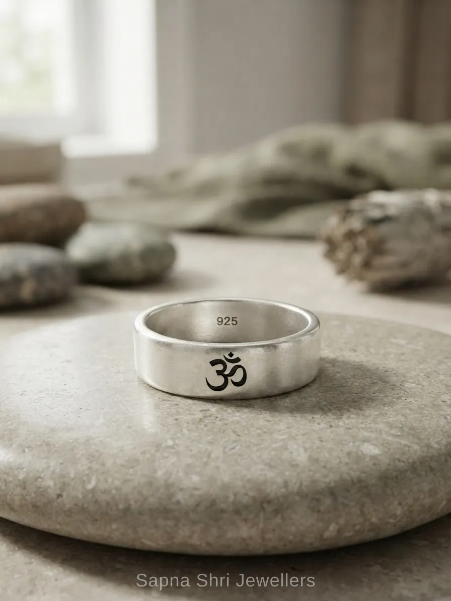 Om Band Ring thumbnail 4