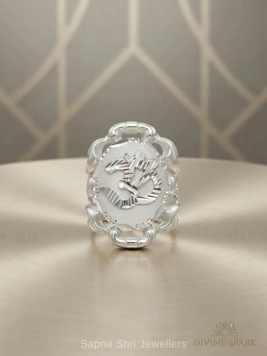 Om Symbol Ring for Men thumbnail 2