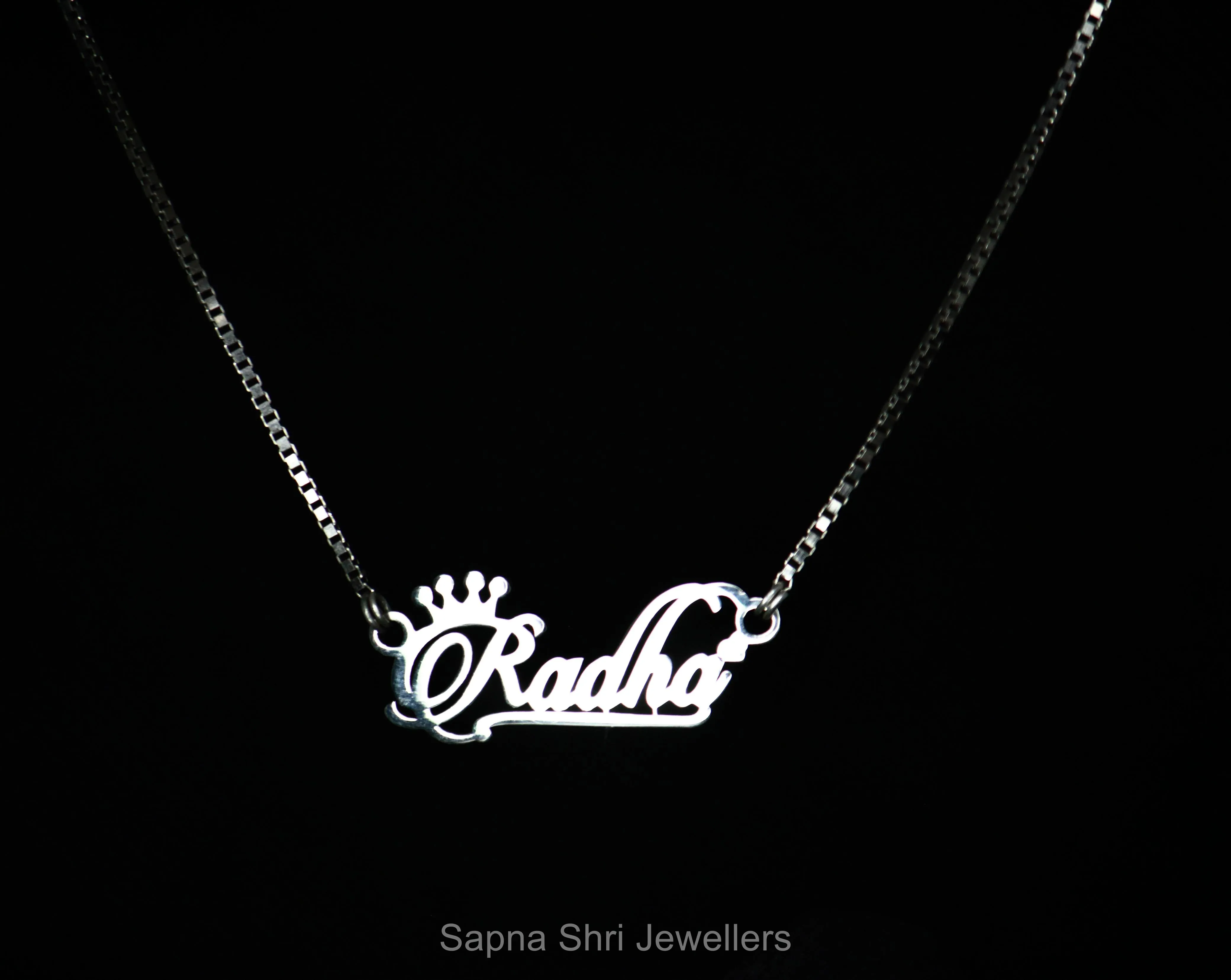 Customize Silver Name Pandle thumbnail 2