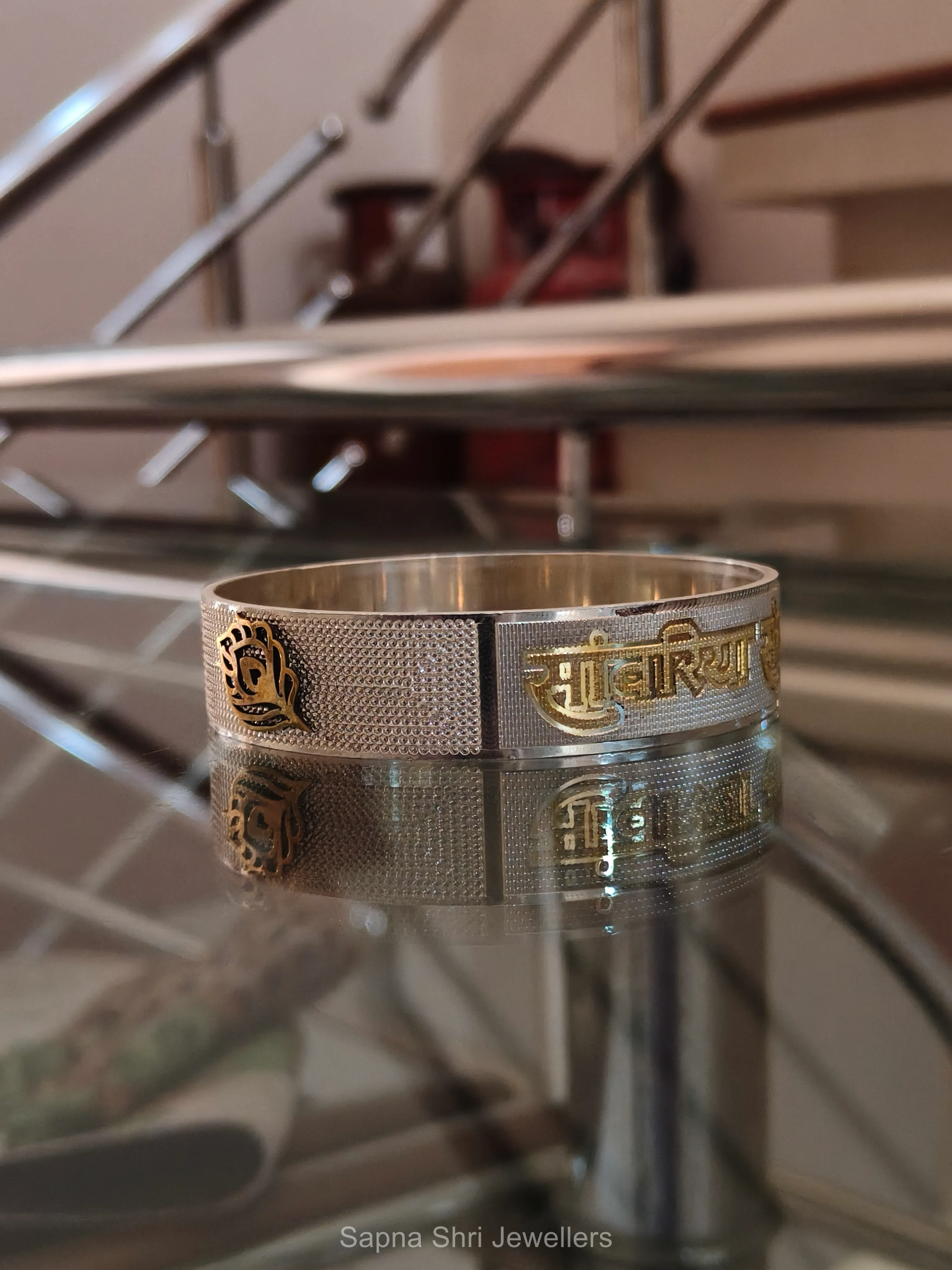 Sawariya Seth Silver Kada thumbnail 2