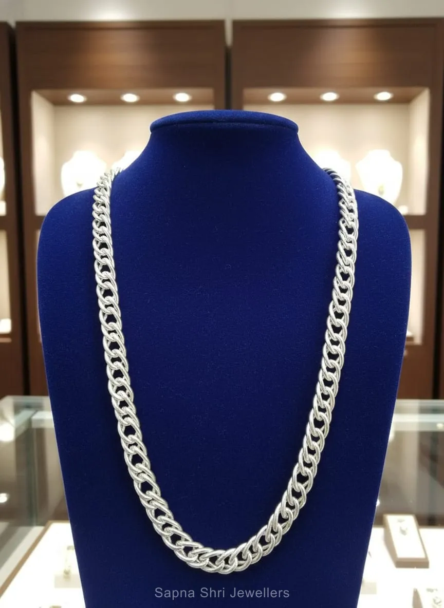 Silver Chain | चांदी की चैन thumbnail 2