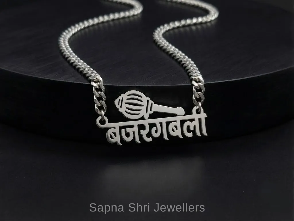 Custom Hanuman Gada Necklace thumbnail 4