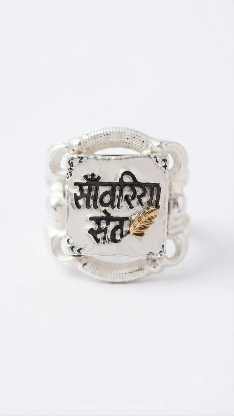 925 Silver Sawariya Seth Ring thumbnail 2