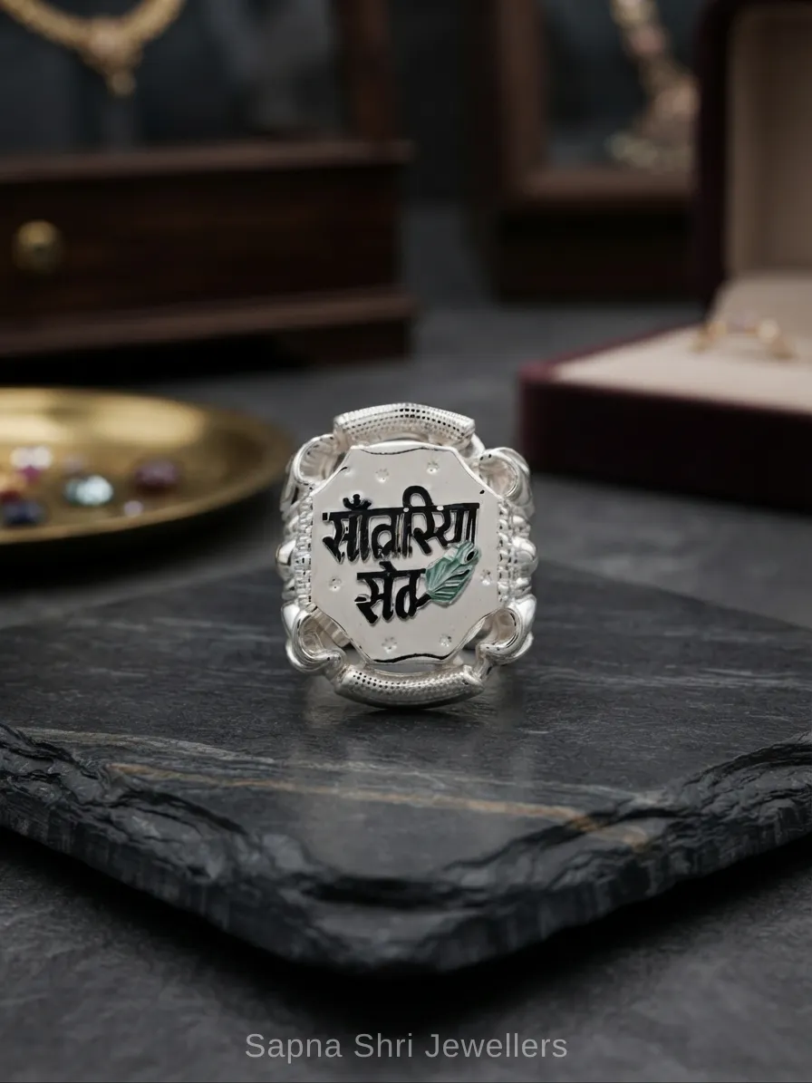 Chandi ki Sawariya Seth Ring thumbnail 3