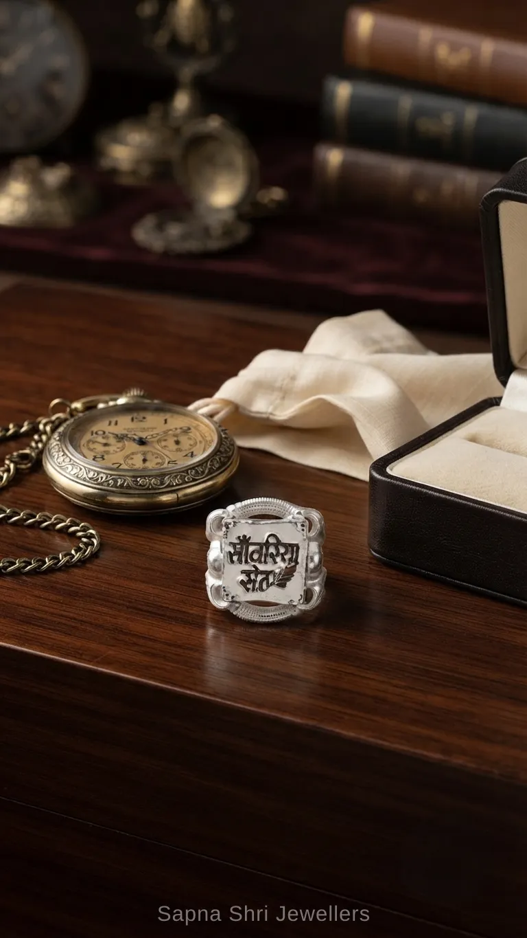 925 Silver Sawariya Seth Ring thumbnail 4