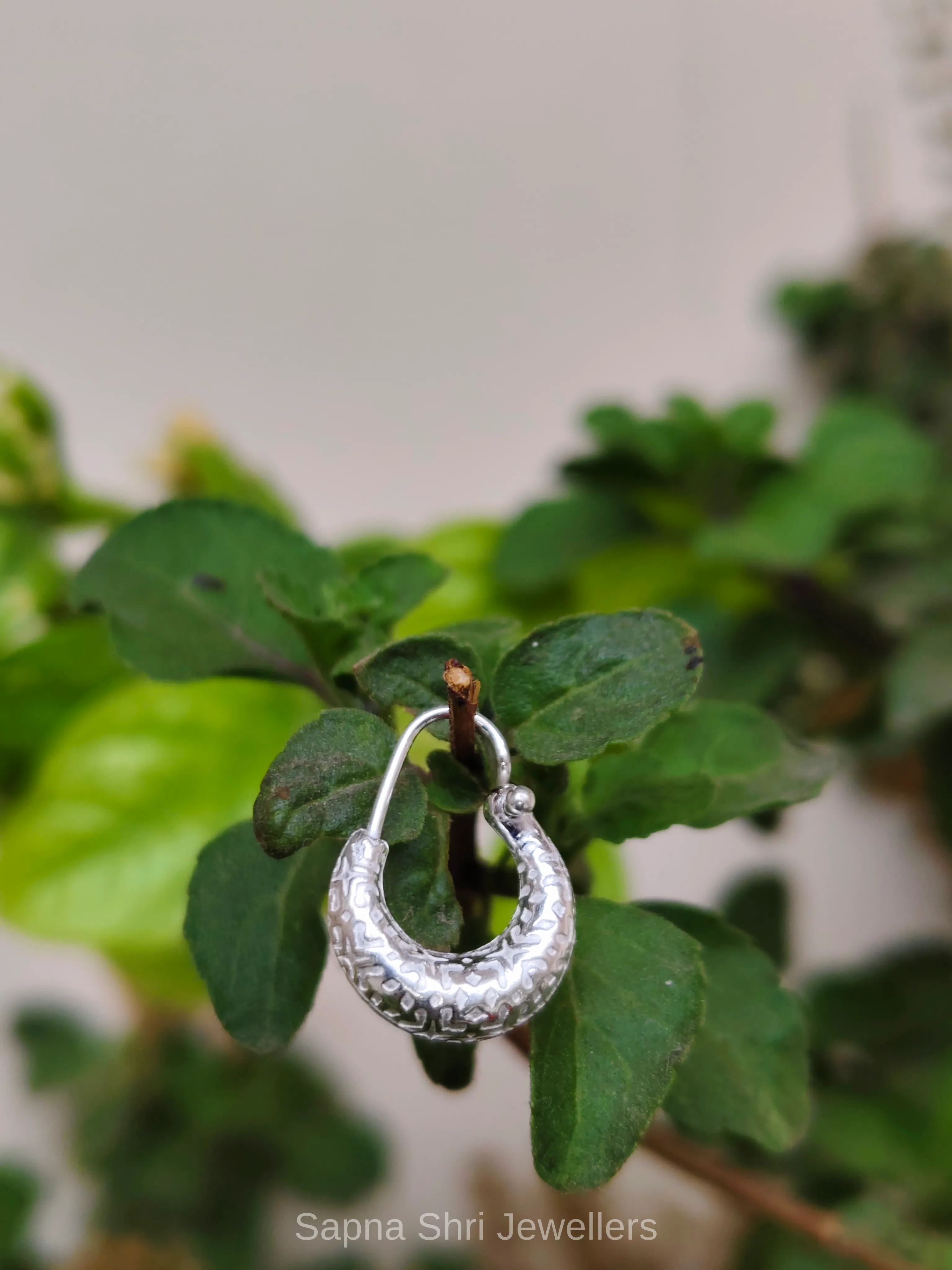 Original Silver Bali for Men Textured Design thumbnail 3