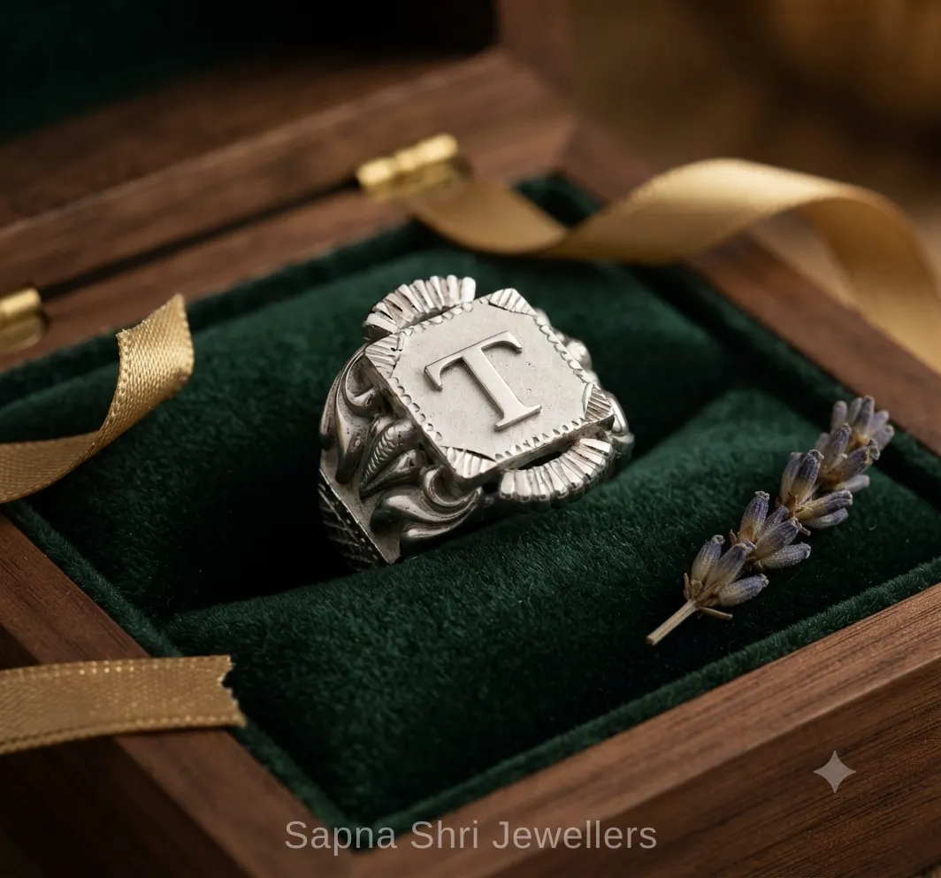 Silver Name Ring thumbnail 4