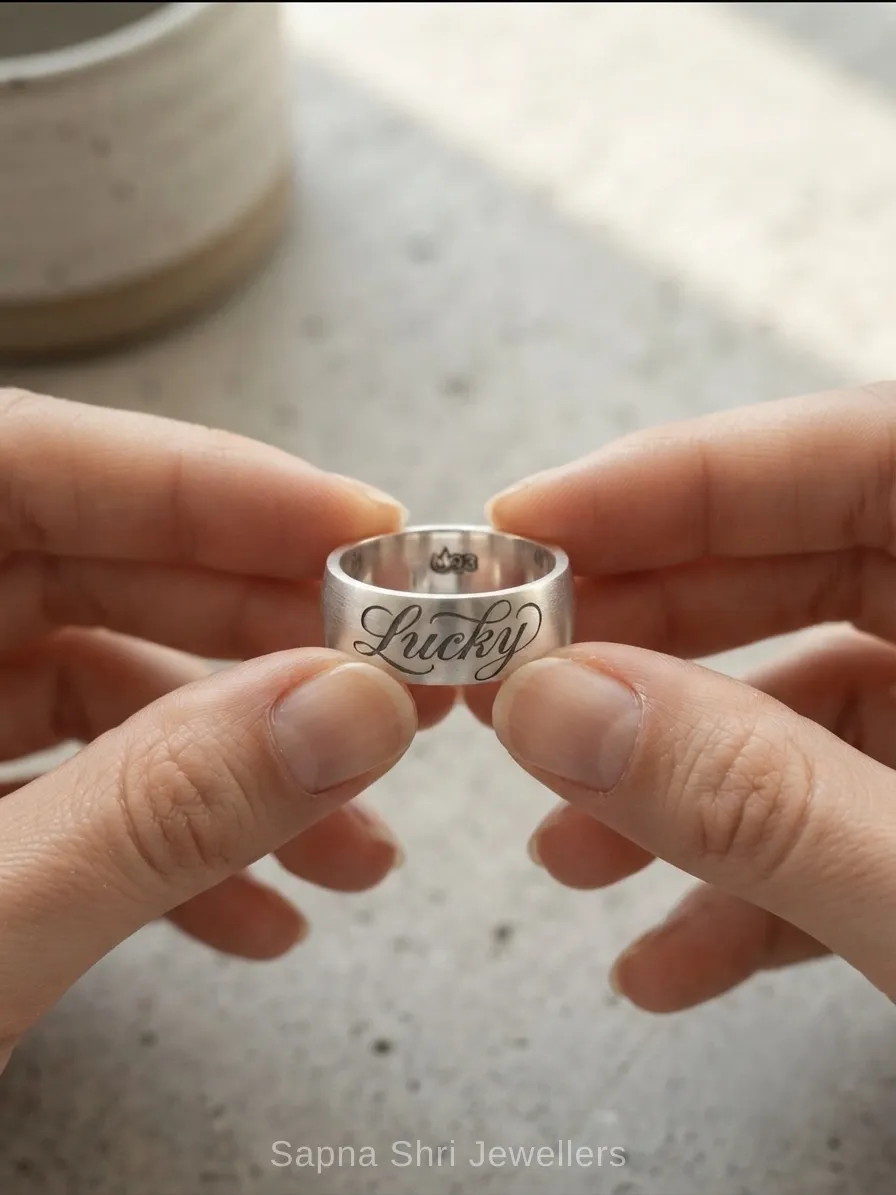 Customize Name Ring for Men thumbnail 2