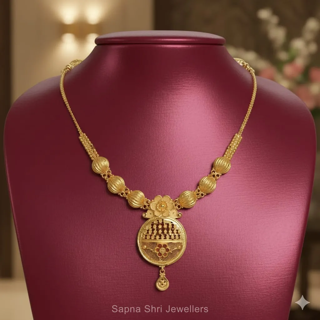 Gold Necklace | सोने का हार thumbnail 2