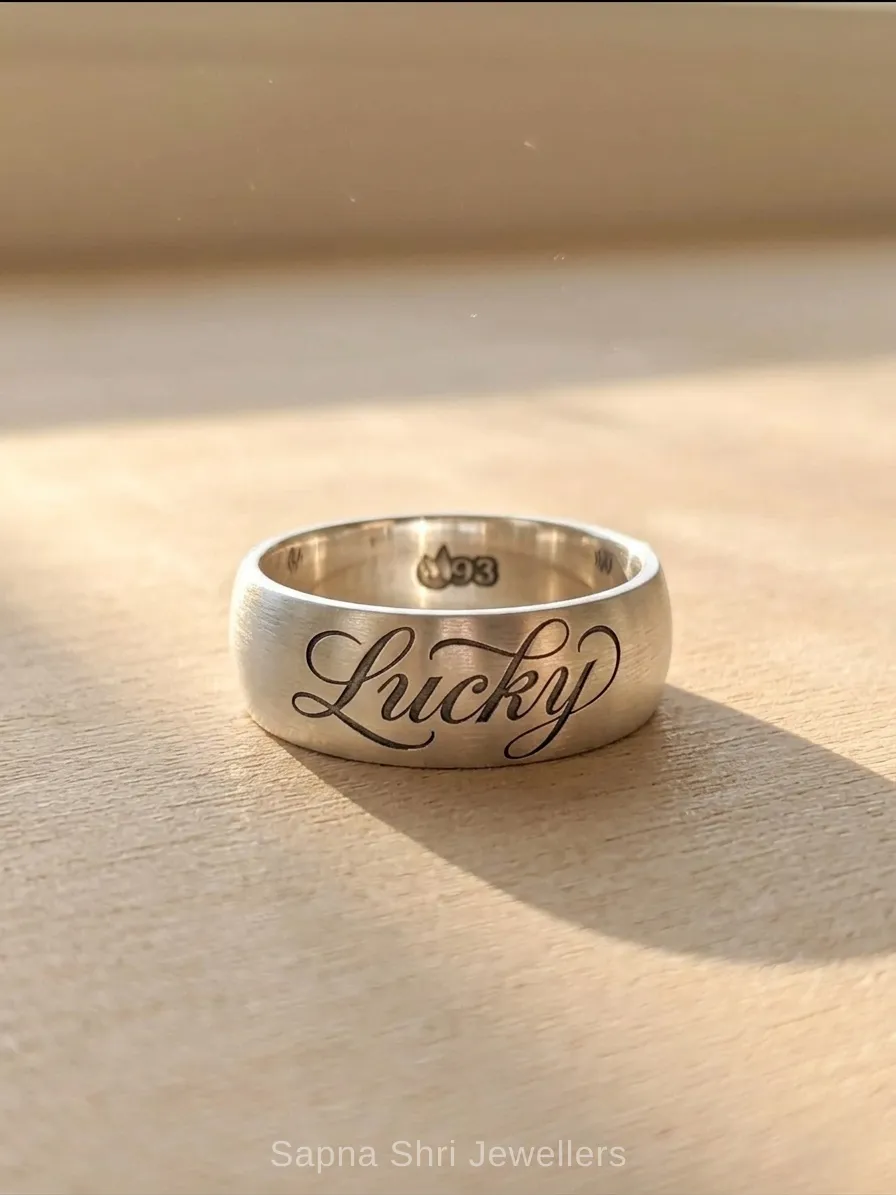 Customize Name Ring for Men thumbnail 3