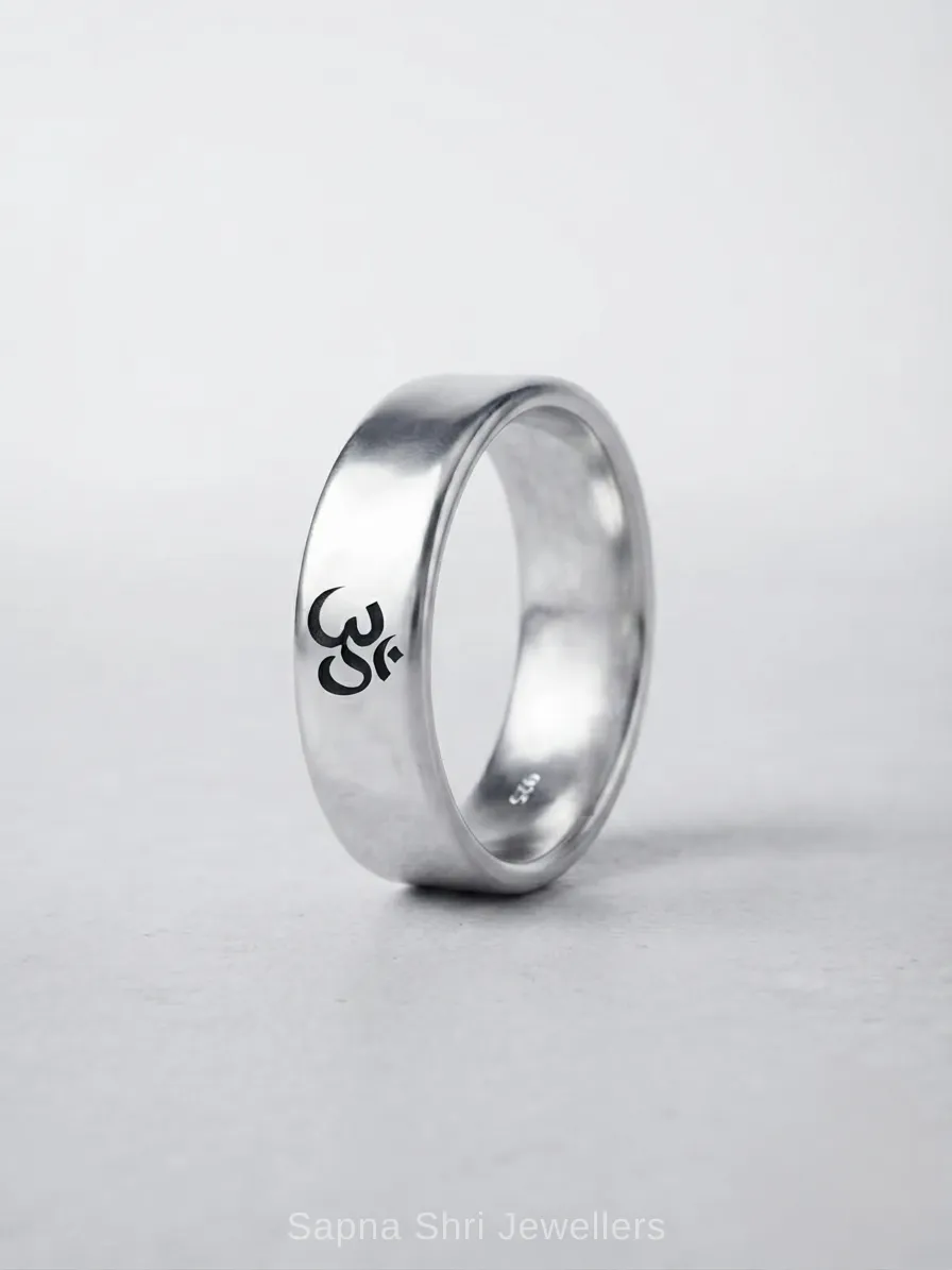 Om Band Ring thumbnail 2
