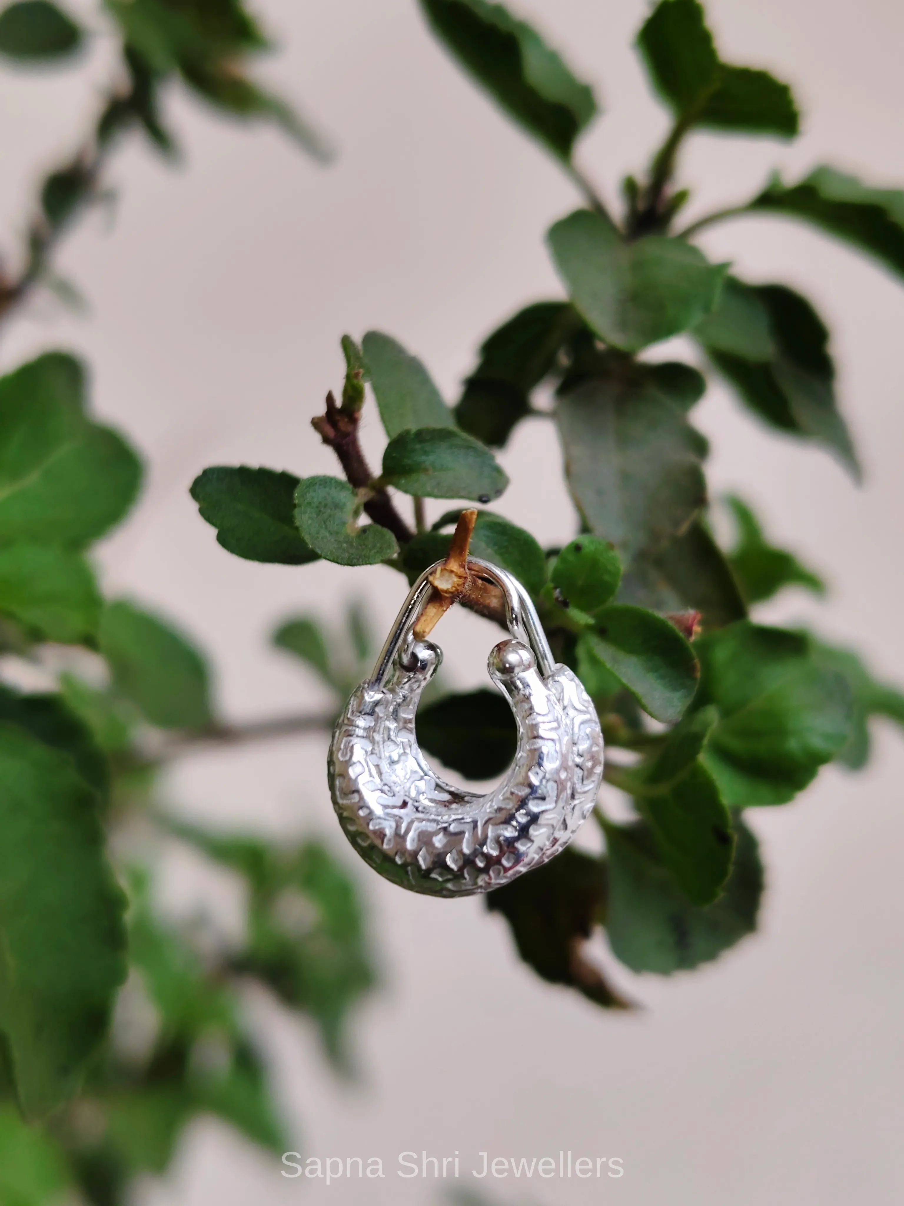 Original Silver Bali for Men Textured Design thumbnail 4