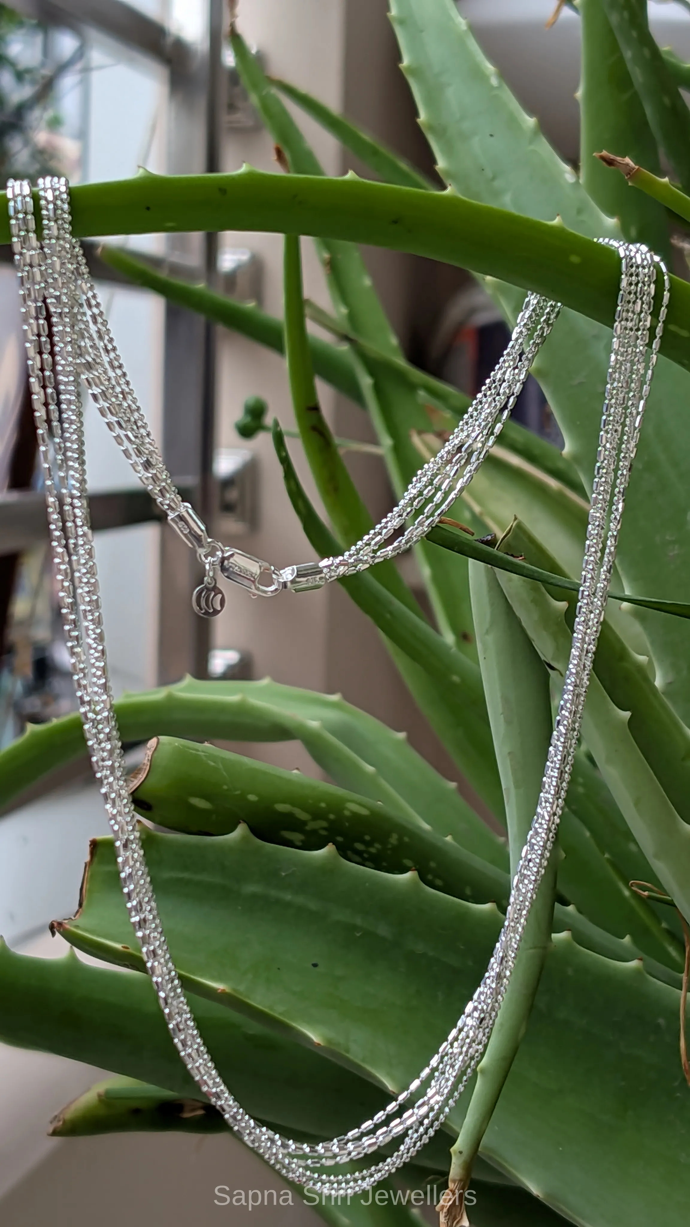 925 Sterling Silver Dokiya Silver Chain thumbnail 2
