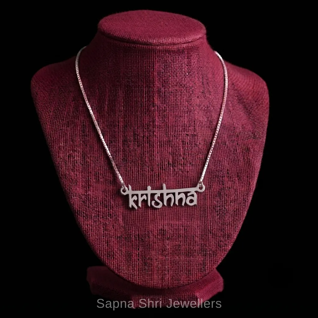Shop 925 Sterling Silver Radha Krishna Locket Pendant for Men Women and Couples thumbnail 3