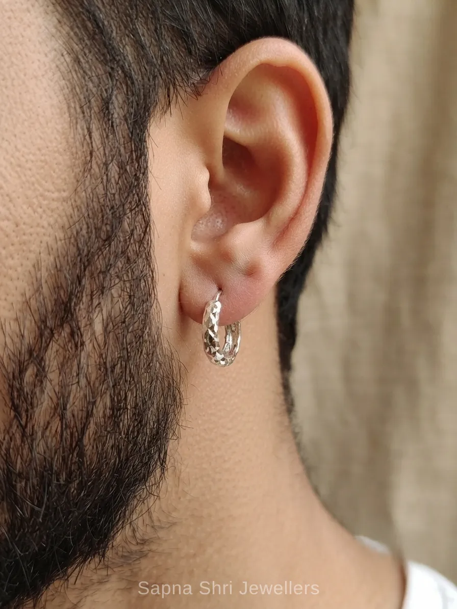 Bali Earrings Silver Trendy Design thumbnail 2