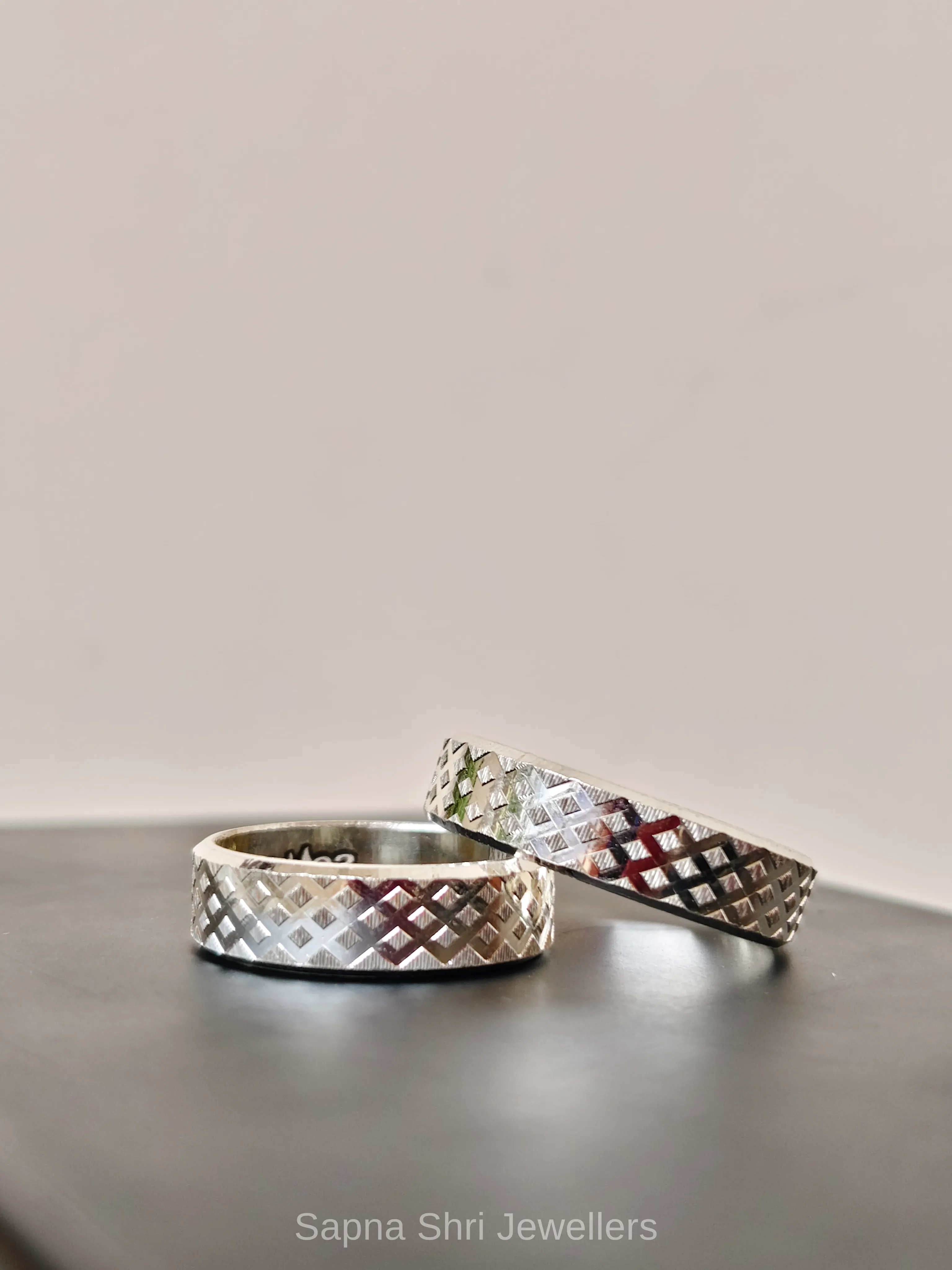 Couple Engraved Ring thumbnail 4