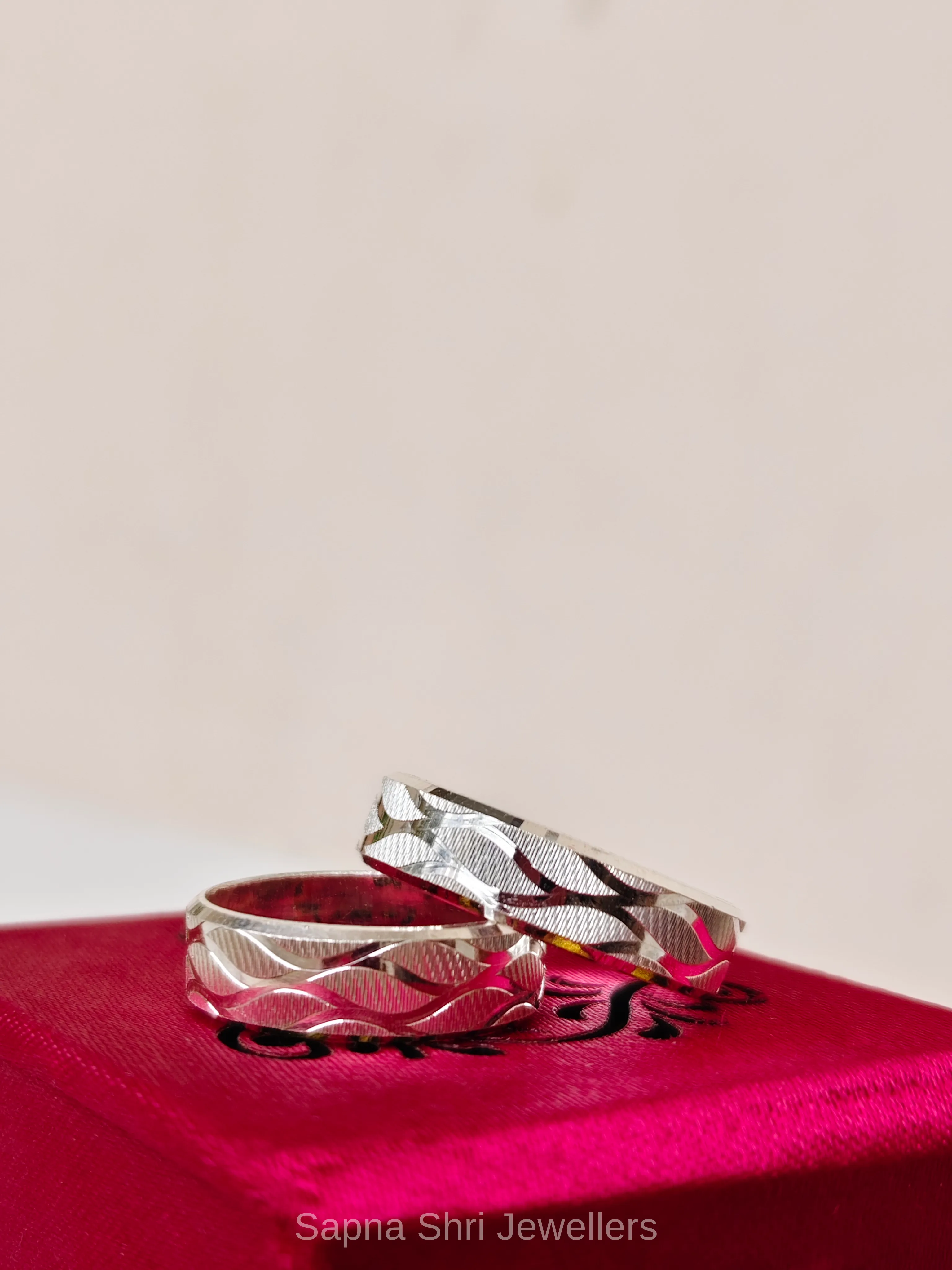 Eternal Love Silver Couple Ring thumbnail 3