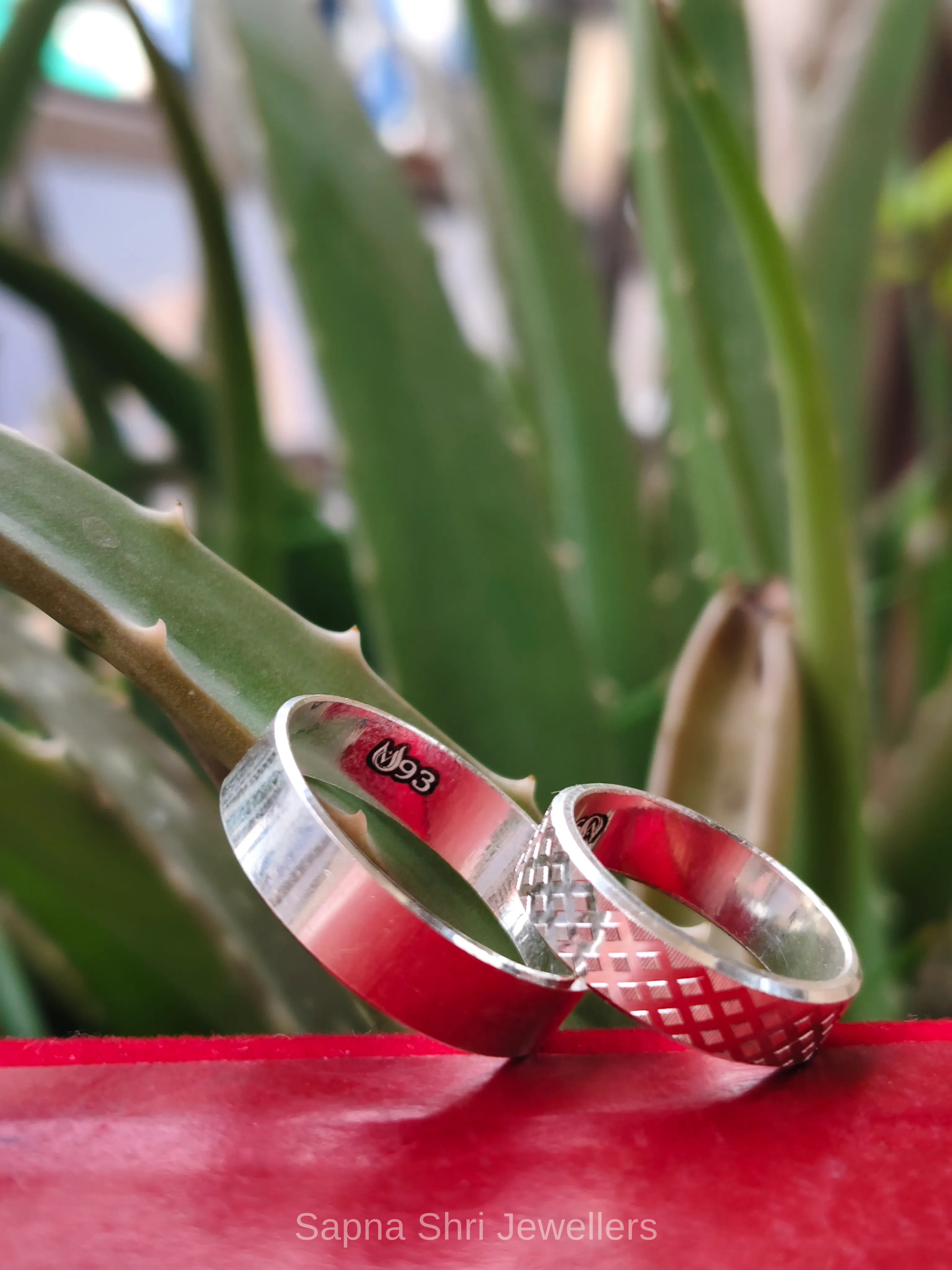 Elegant Love Ring Set for Couples thumbnail 2