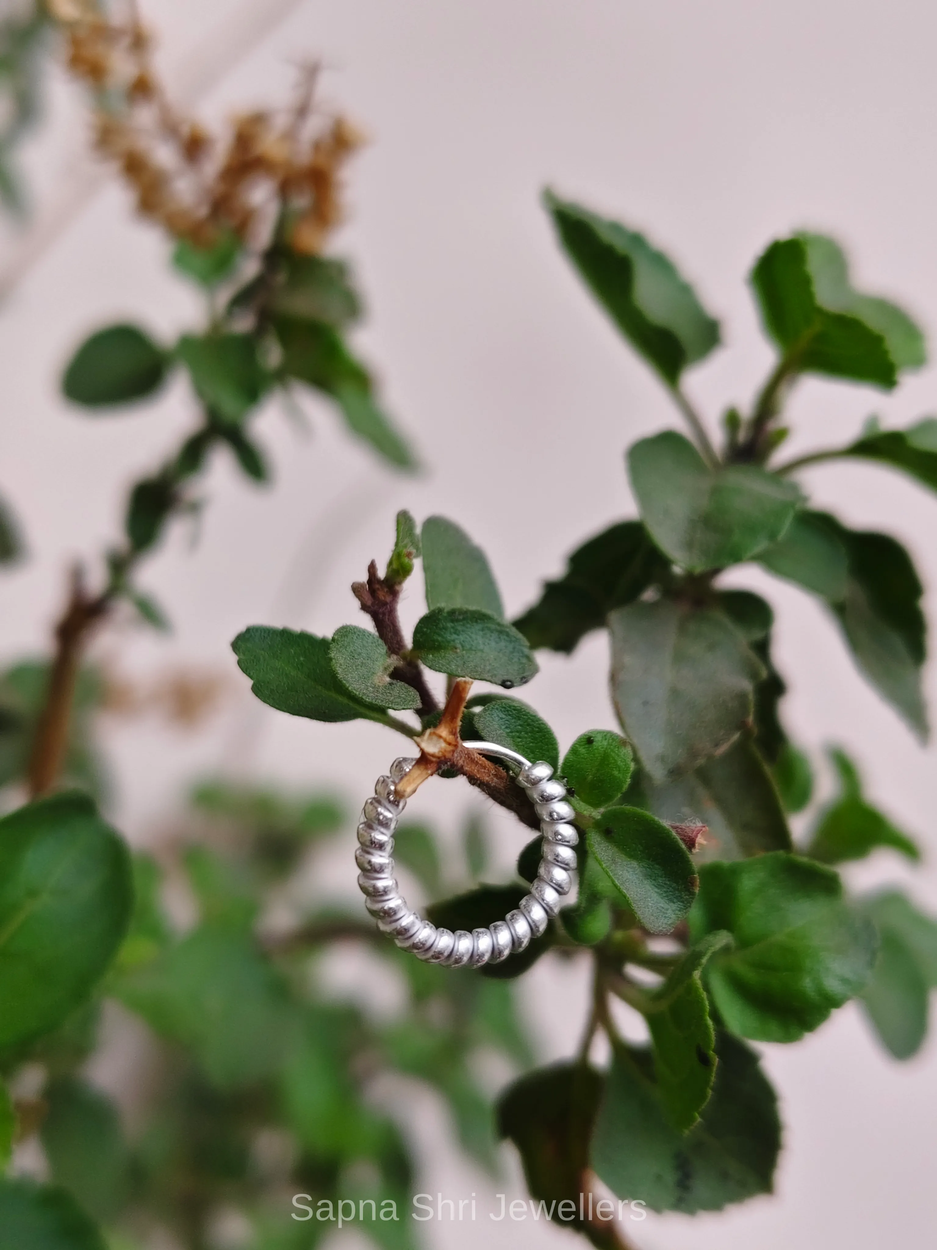 Silver Hoop Earrings for Women thumbnail 4