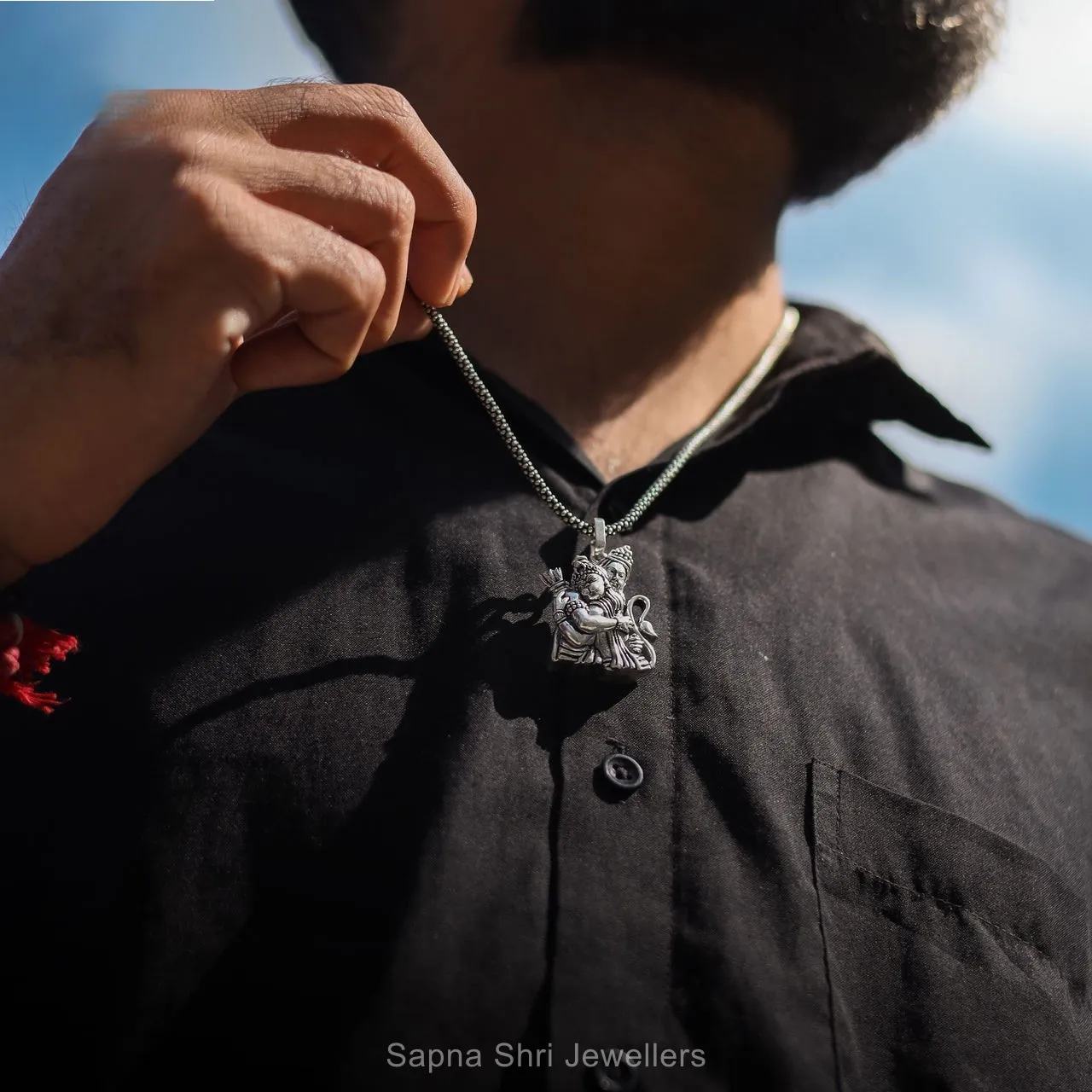 Silver Chain Pandle thumbnail 2