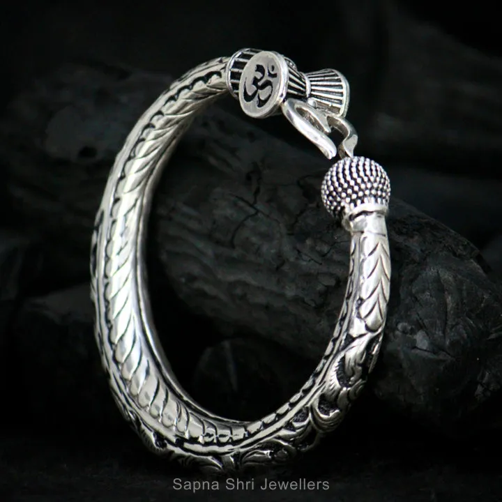Trishul Power Silver Kada thumbnail 2