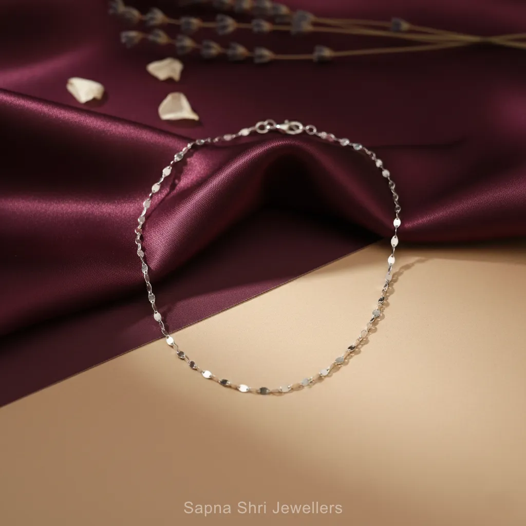 Silver Dew Drop Chain thumbnail 2