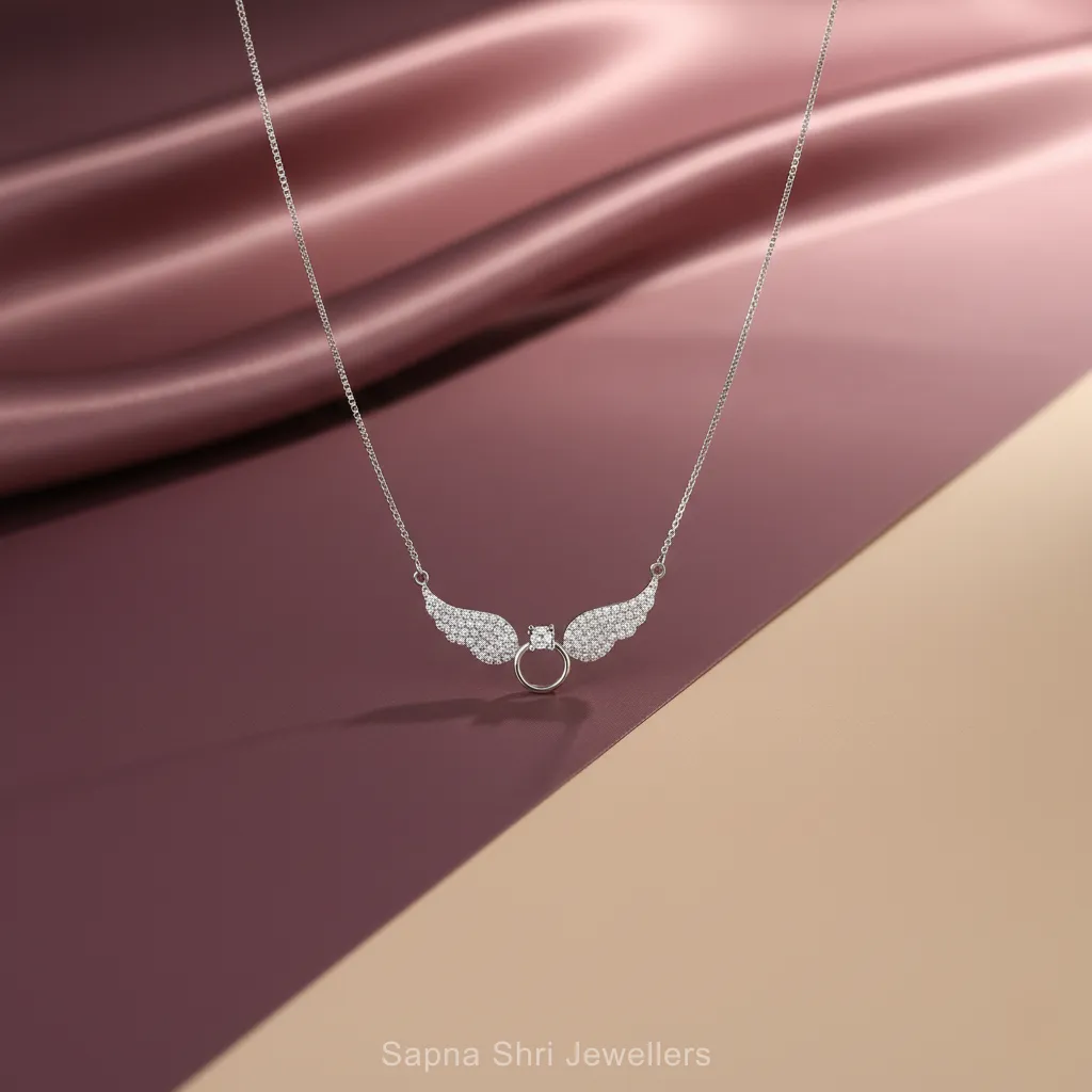 Angel Wings Freedom Pendant thumbnail 3