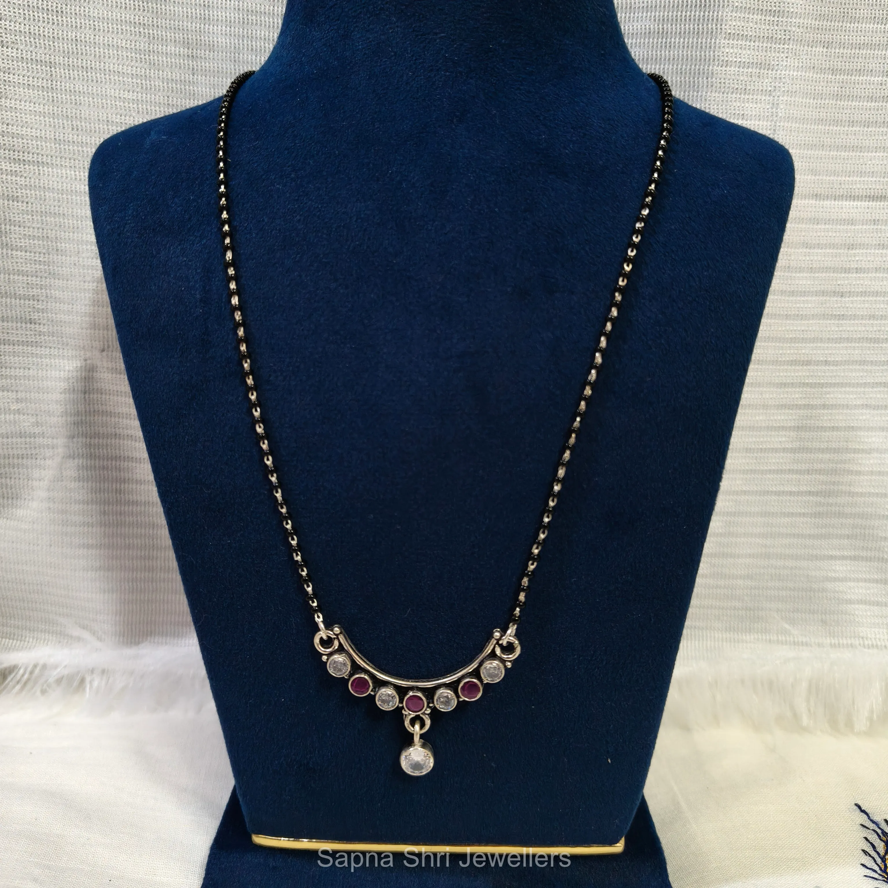 Royal Ruby Crescent Charm thumbnail 2