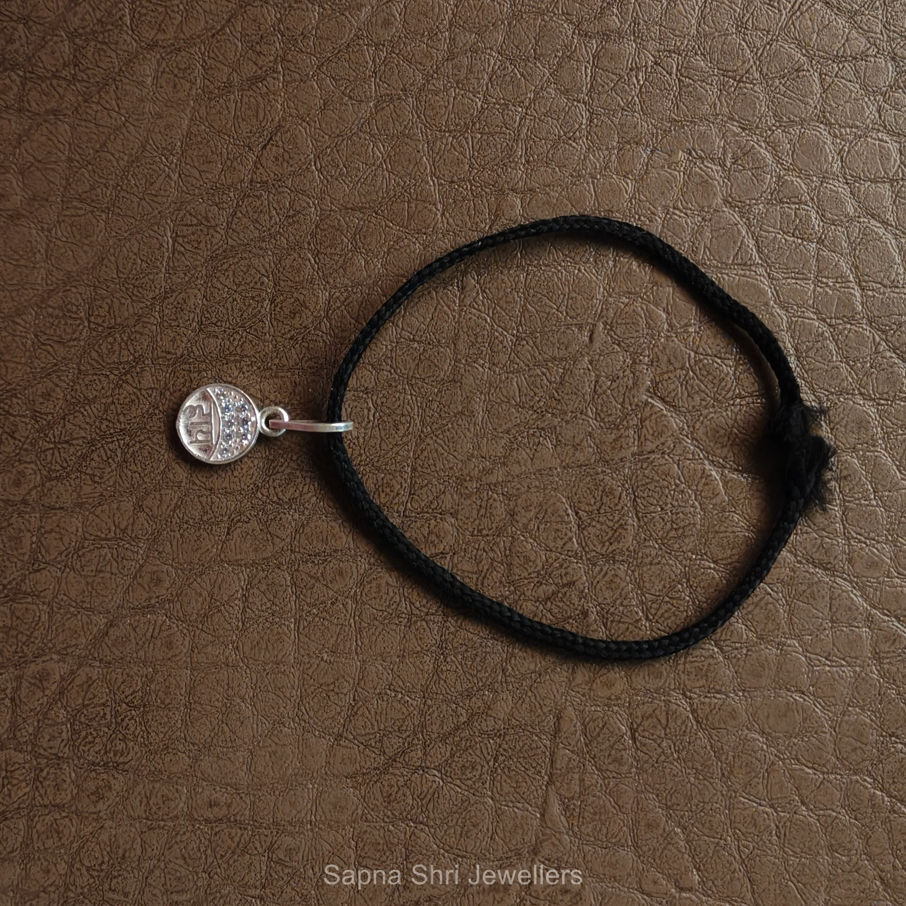 Devotional Om Silver Medallion thumbnail 5