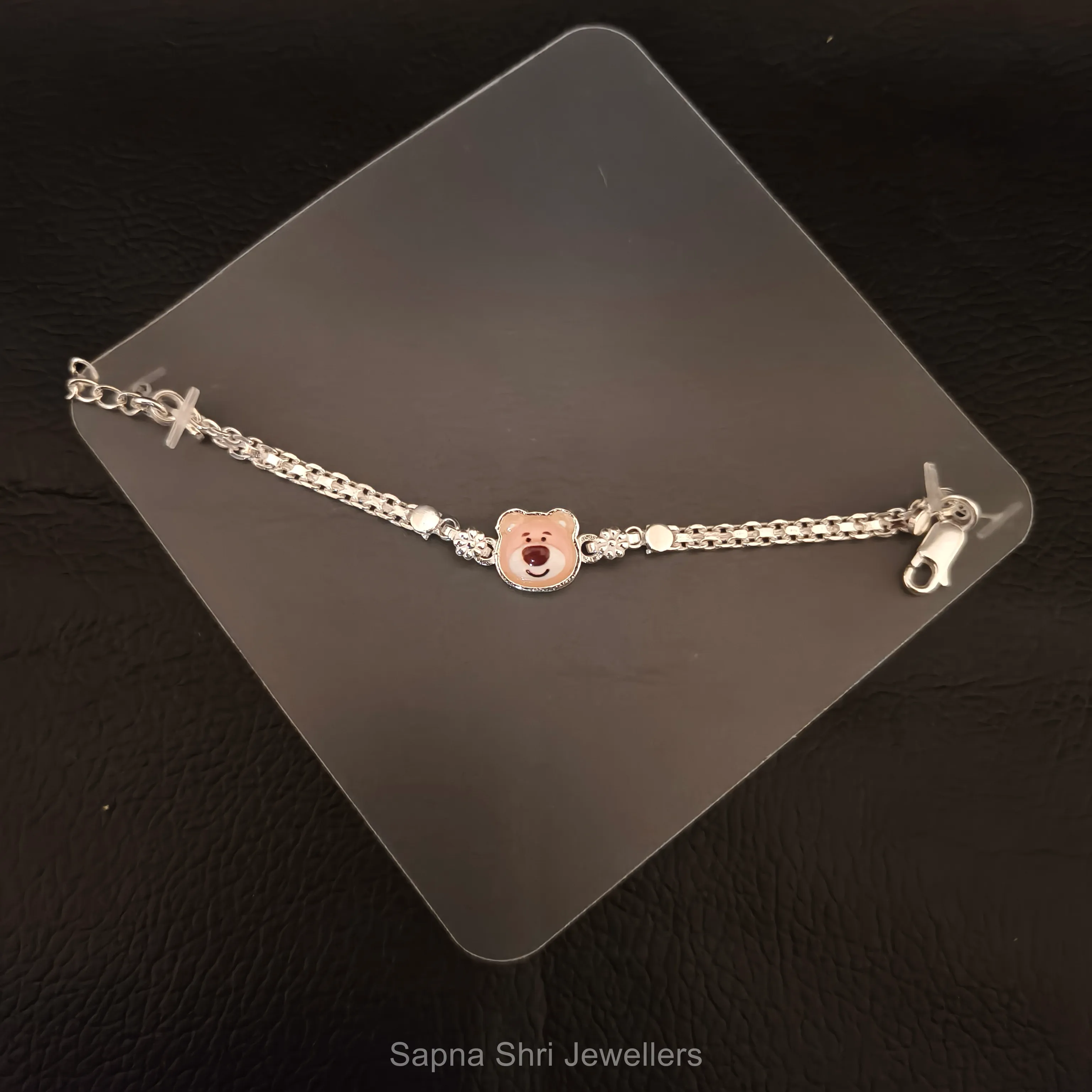 Pastel Bloom Silver Bracelet thumbnail 2