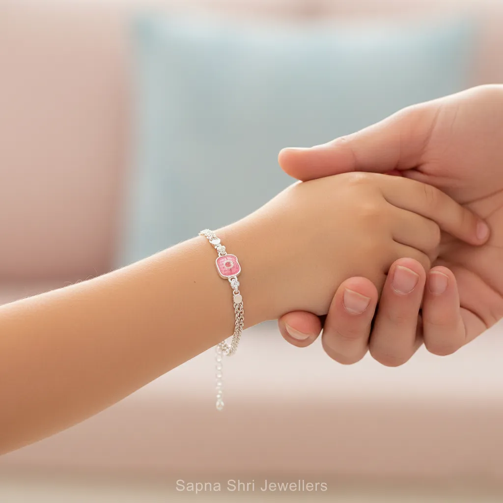 Pastel Bloom Silver Bracelet thumbnail 2