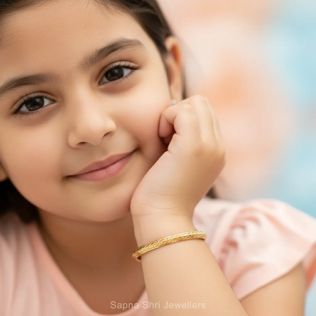 Golden Sunshine Baby Kada thumbnail 2