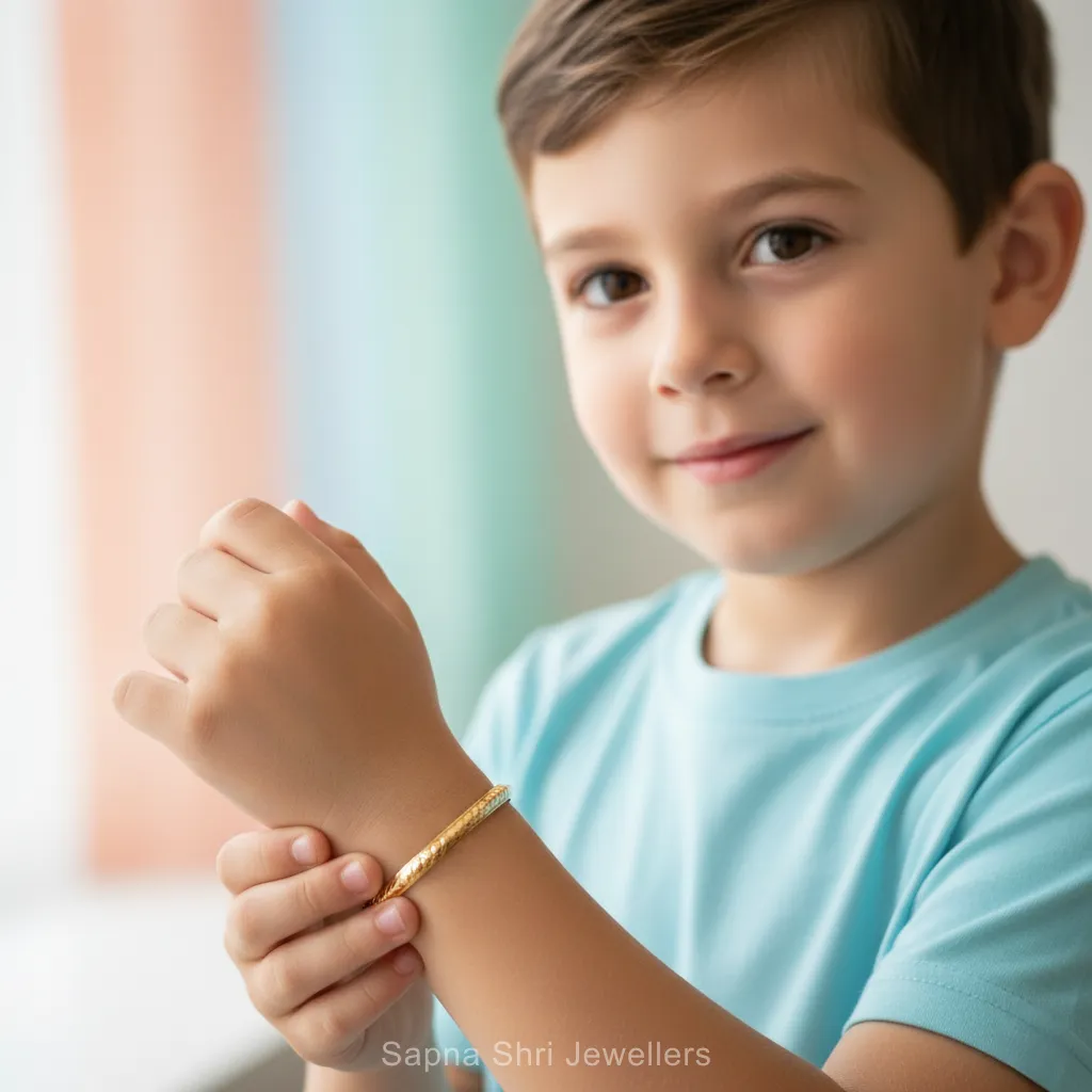 Golden Sunshine Baby Kada thumbnail 3