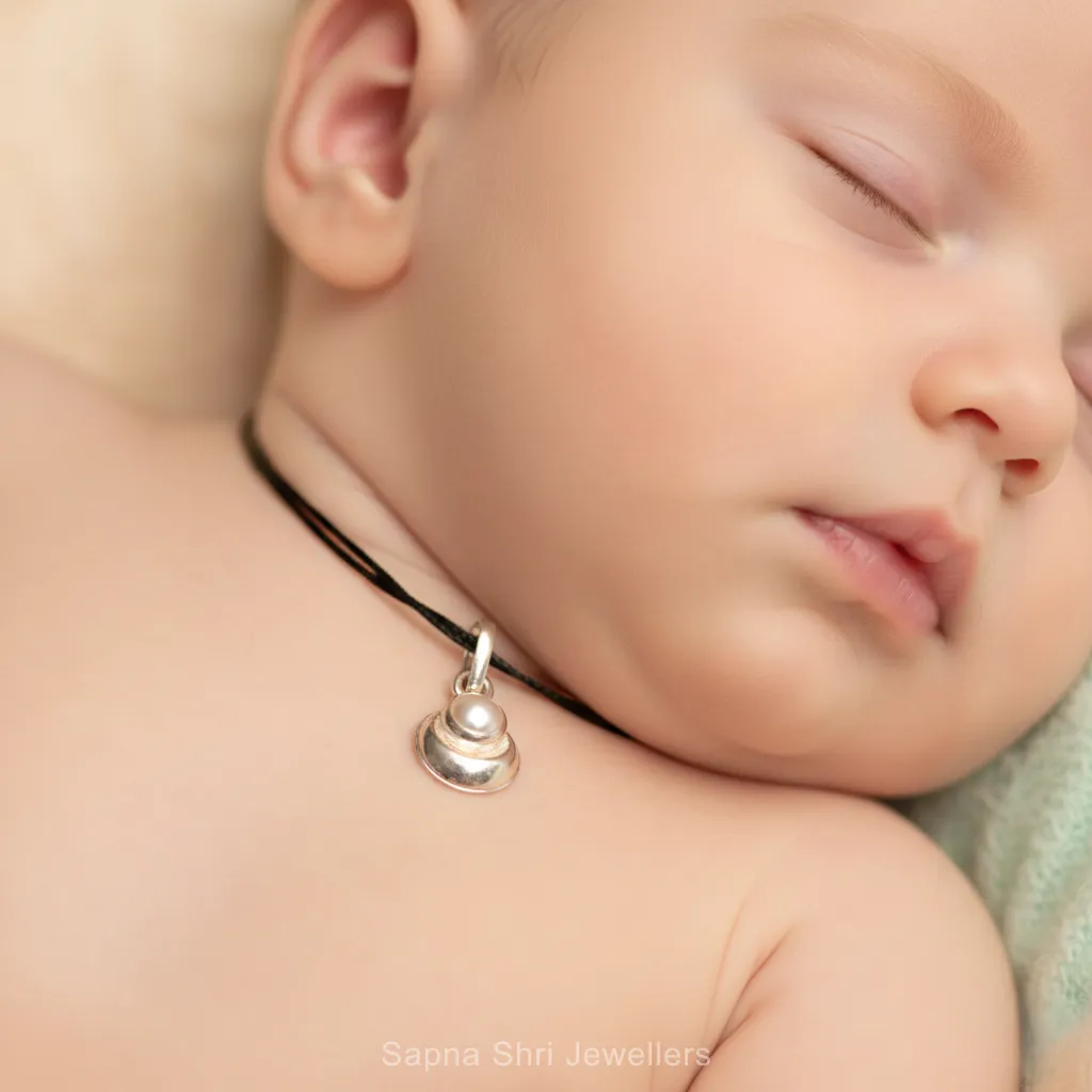 Pearl Drop Silver Nazariya thumbnail 2